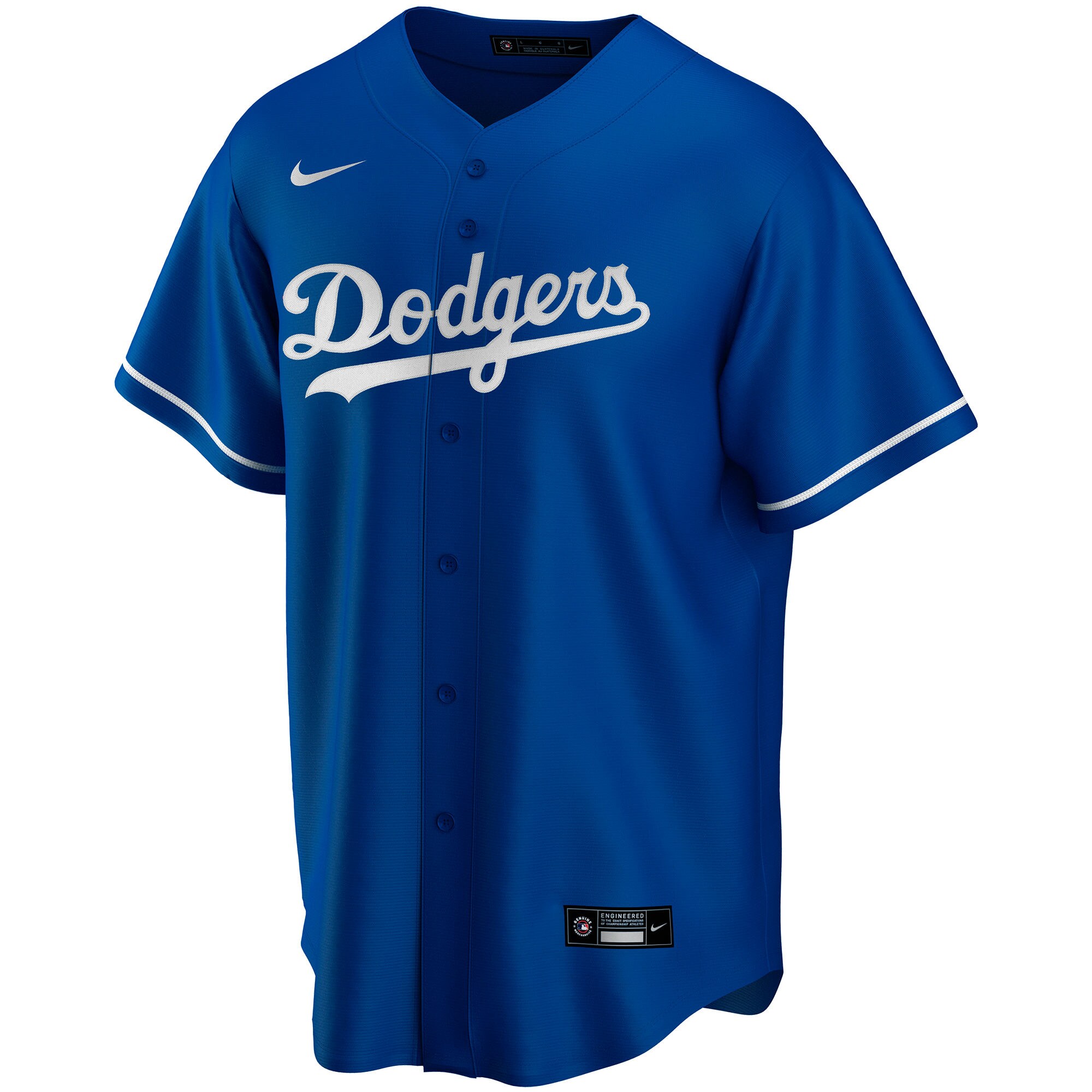 Los Angeles Dodgers Nike Alternate Replica Custom Jersey - Royal - vstockx