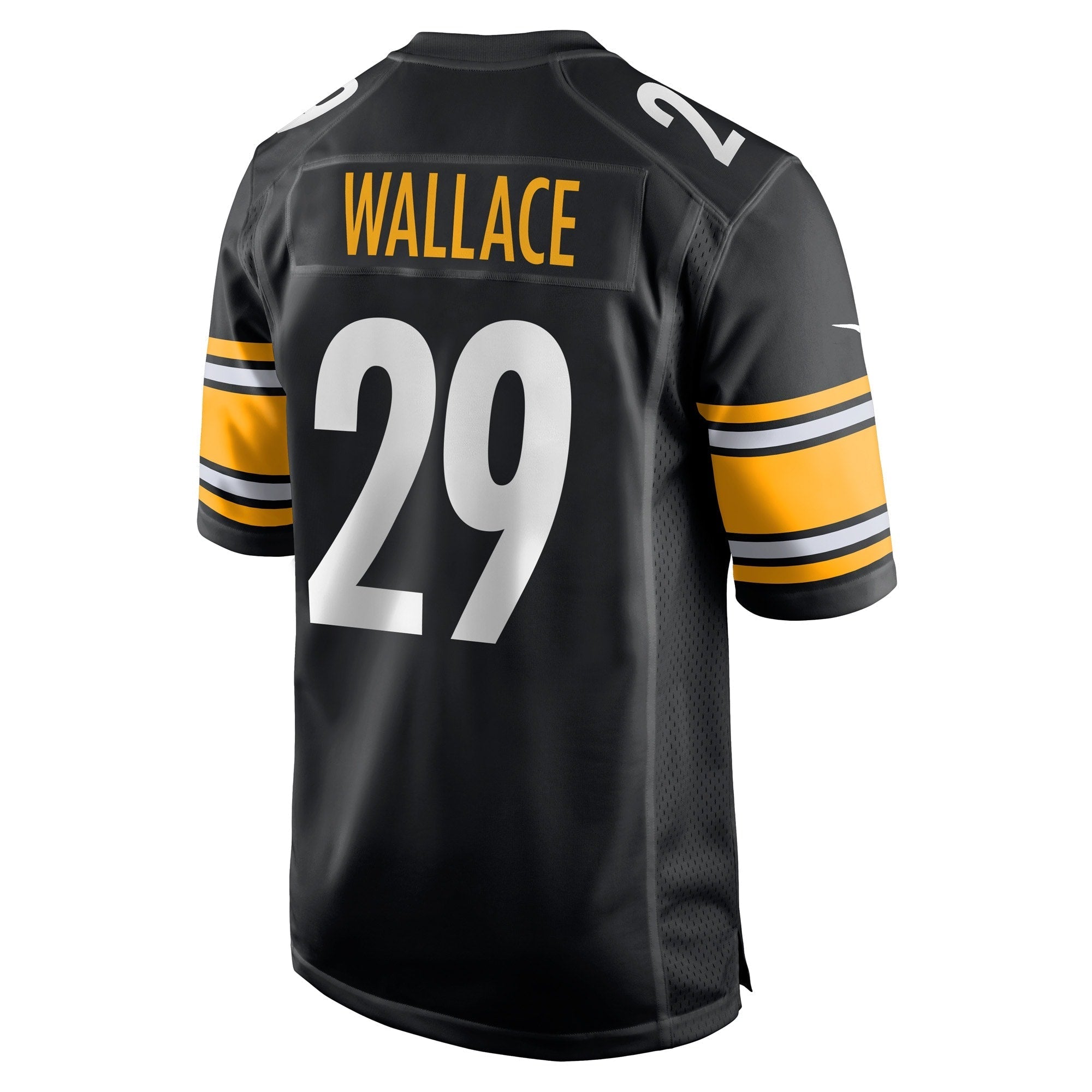 Men's Nike Levi Wallace Black Pittsburgh Steelers Game Player Jersey - vstockx