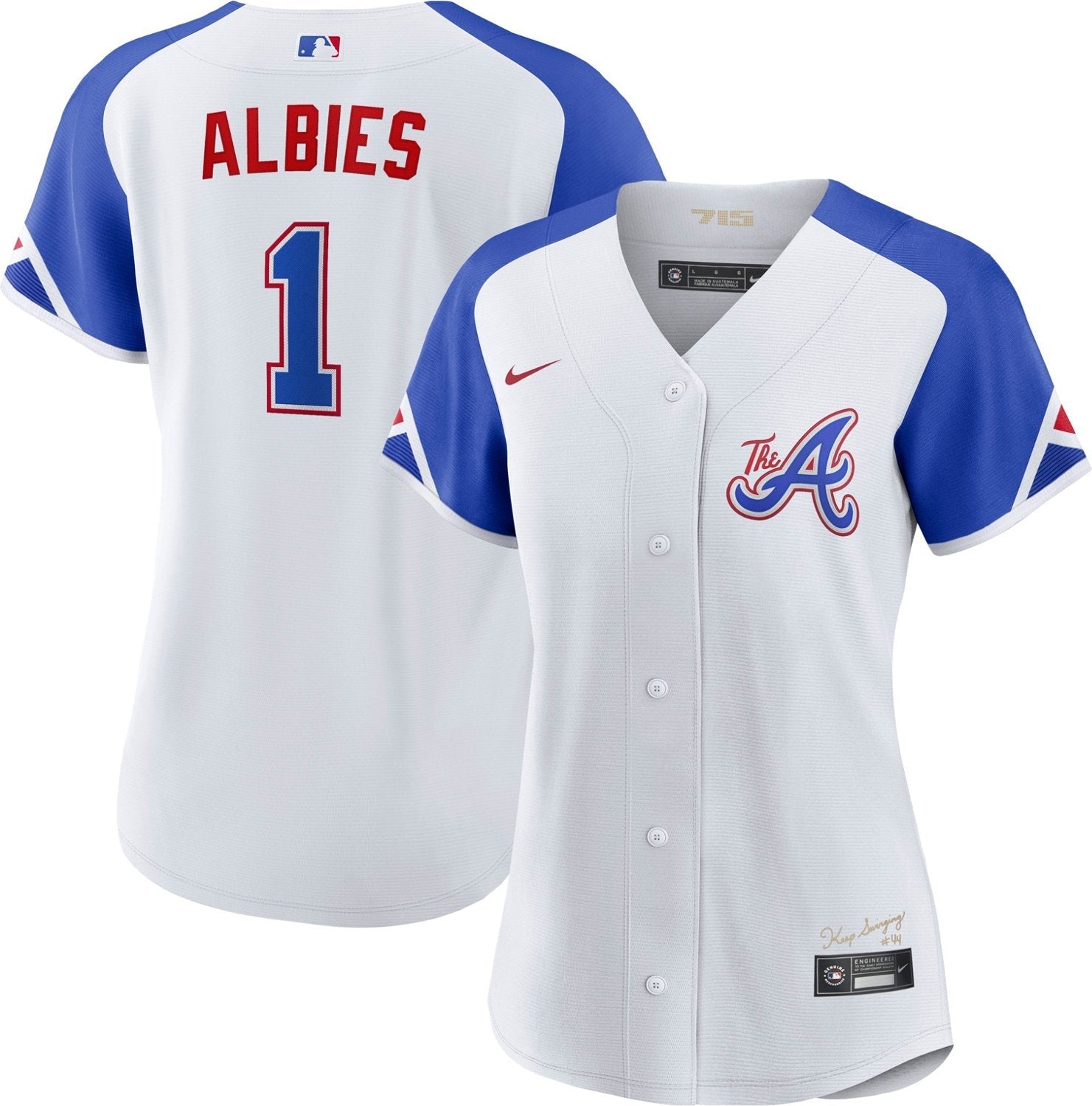 Nike Women's Atlanta Braves Albies City Connect Replica Jersey - vstockx