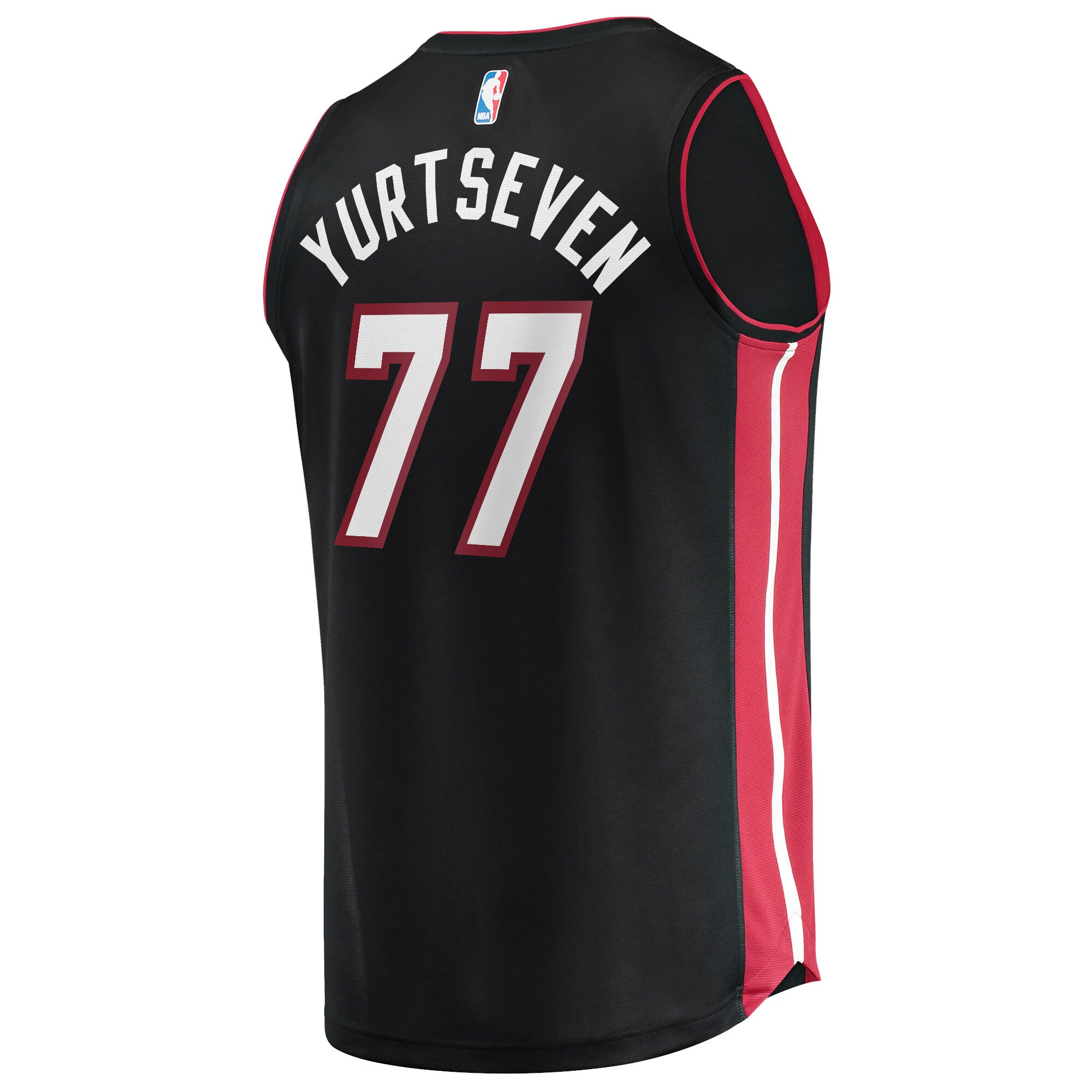 Omer Yurtseven Miami Heat Fanatics Branded 2021/22 Fast Break Replica Jersey - Icon Edition - Black - vstockx