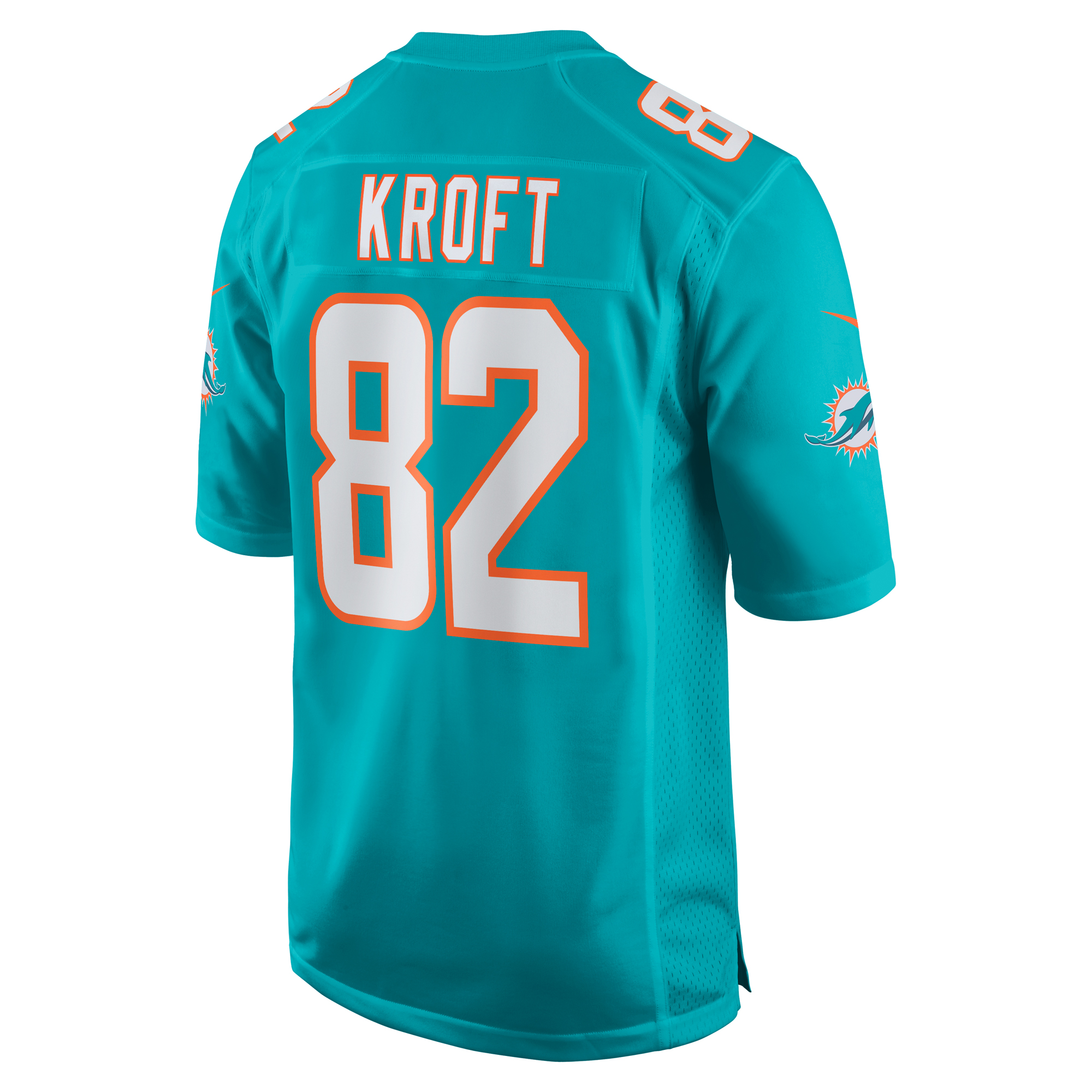 Tyler Kroft Miami Dolphins Nike Team Game Jersey - Aqua - vstockx