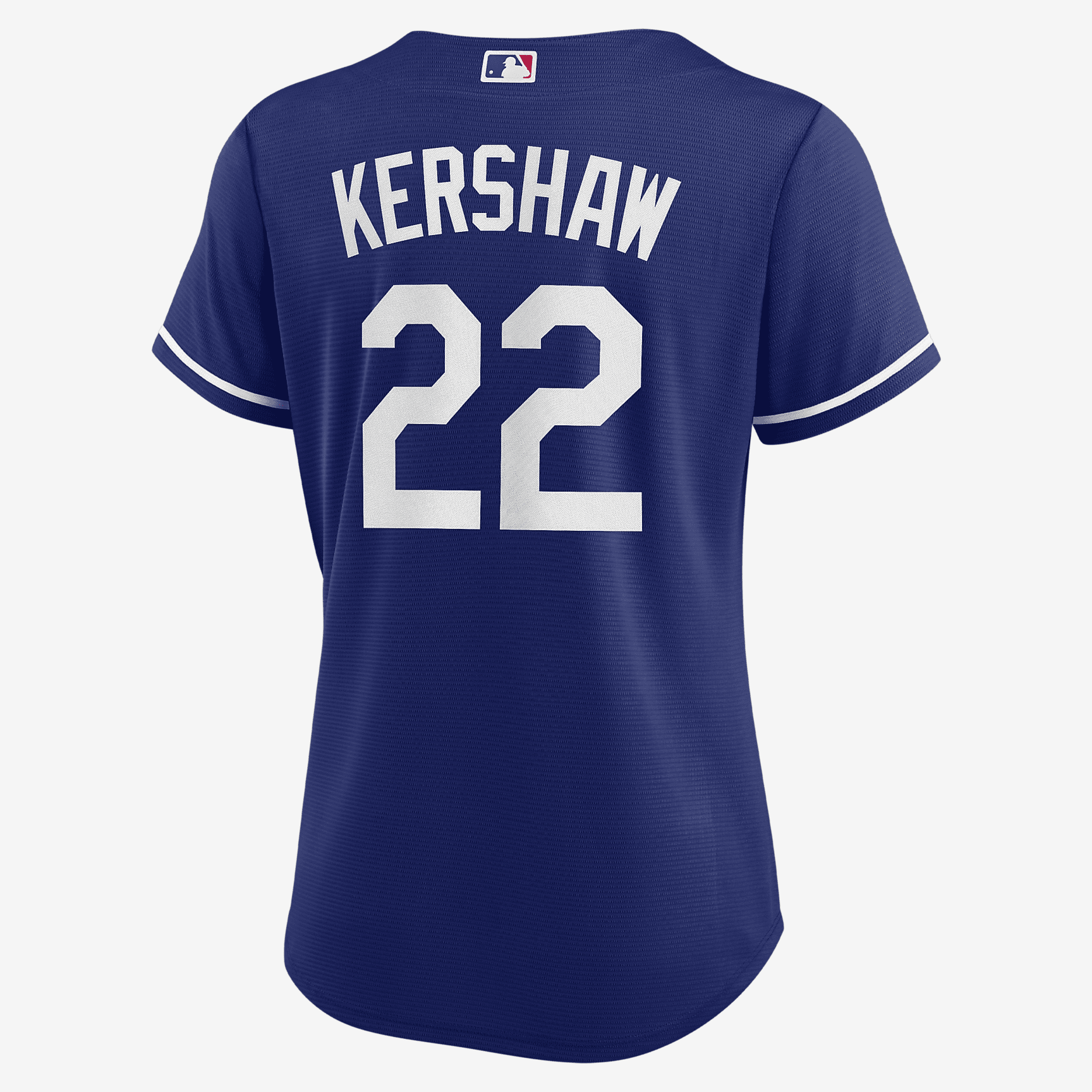MLB Los Angeles Dodgers (Clayton Kershaw) Women's Replica Baseball Jersey - Royal - vstockx