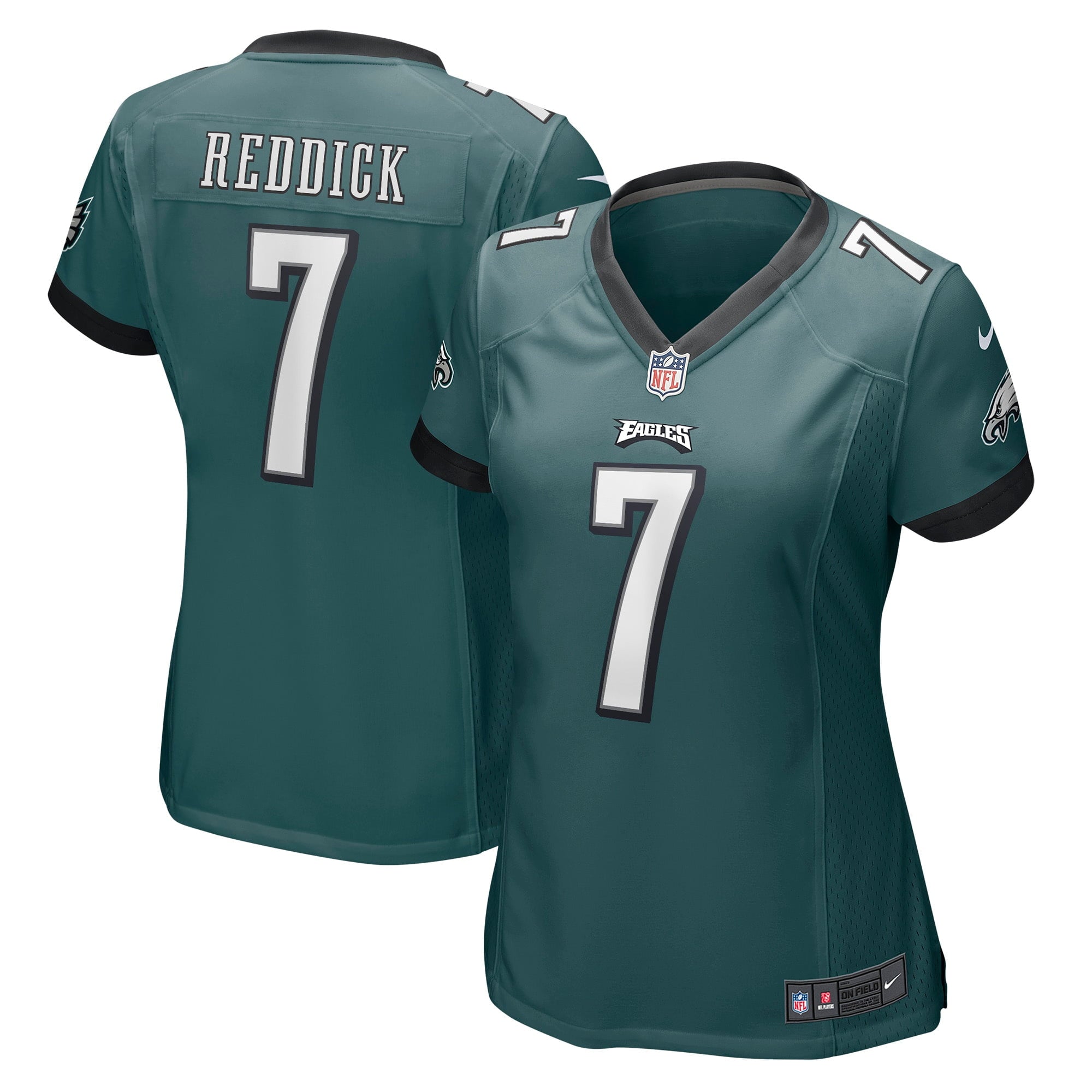 Women's Nike Haason Reddick Midnight Green Philadelphia Eagles Game Jersey - vstockx