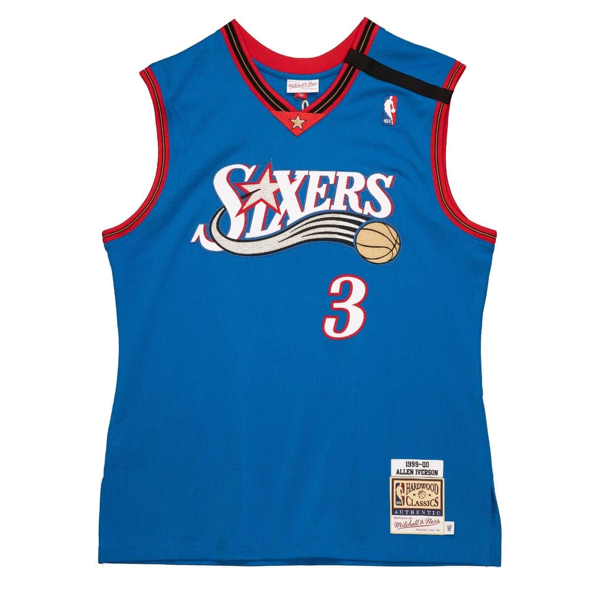 Authentic Allen Iverson Philadelphia 76ers 1999-00 Jersey - vstockx