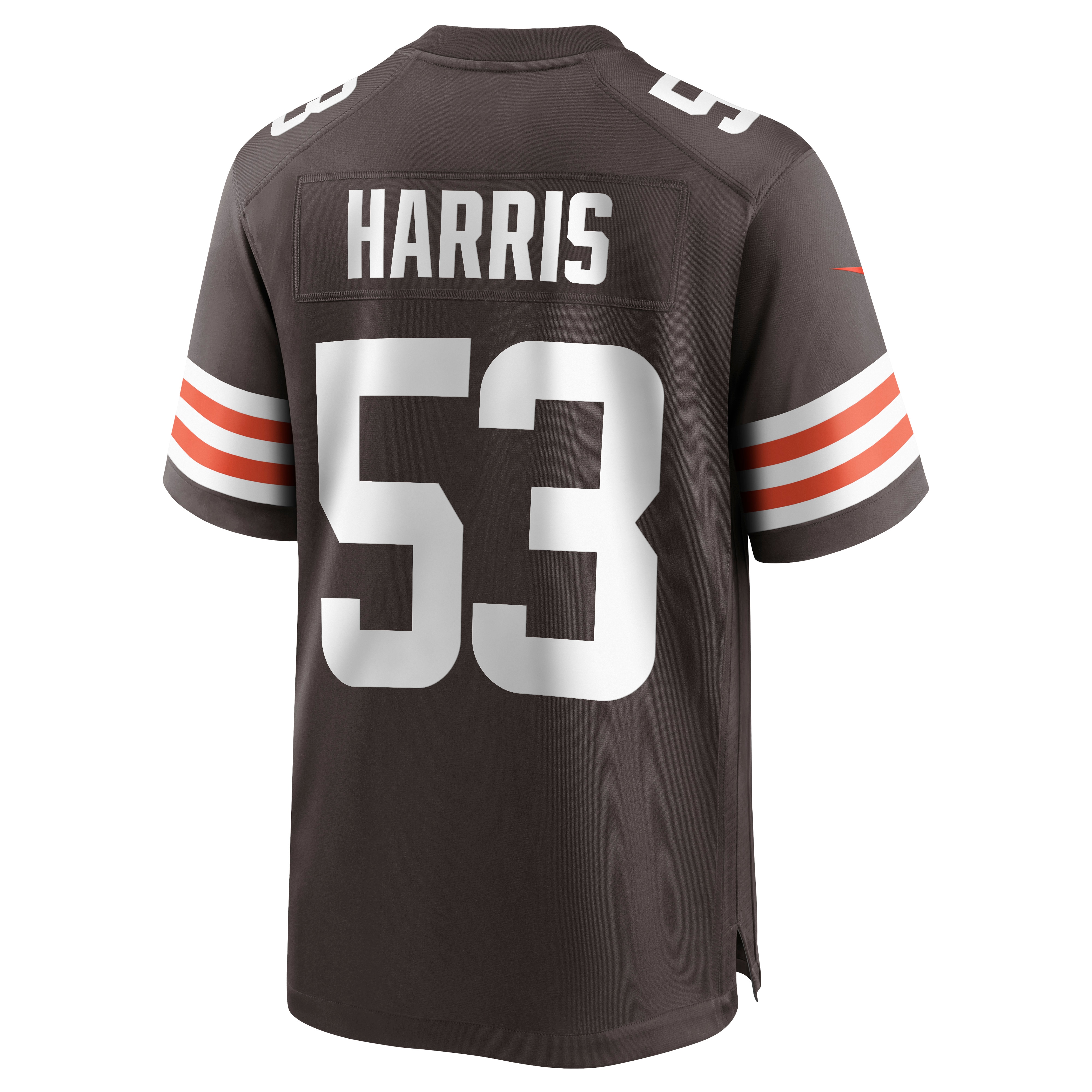 Nick Harris Cleveland Browns Nike Game Jersey - Brown - vstockx