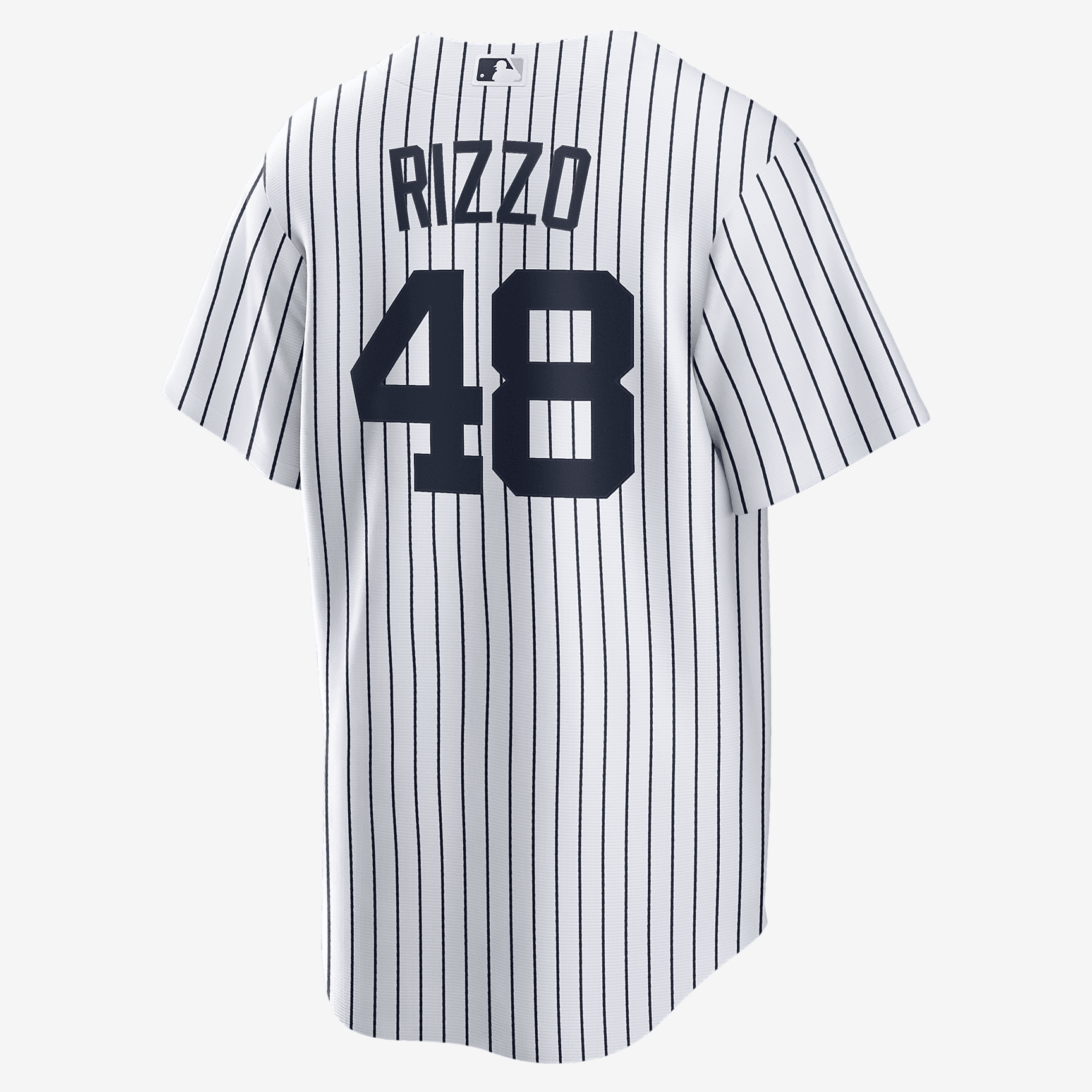 MLB New York Yankees (Anthony Rizzo) Men's Replica Baseball Jersey - White/Navy - vstockx