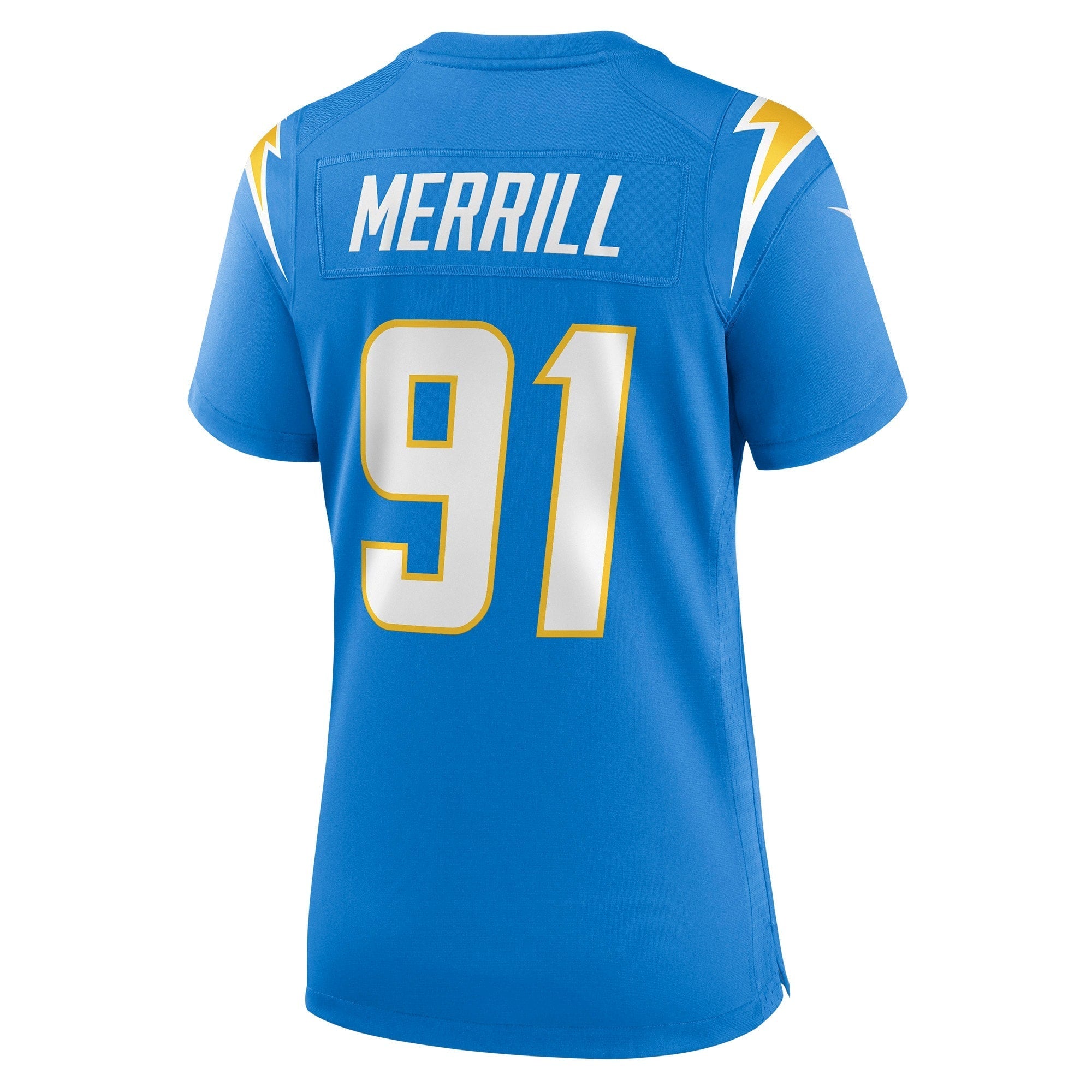Women's Nike Forrest Merrill Powder Blue Los Angeles Chargers Player Game Jersey - vstockx