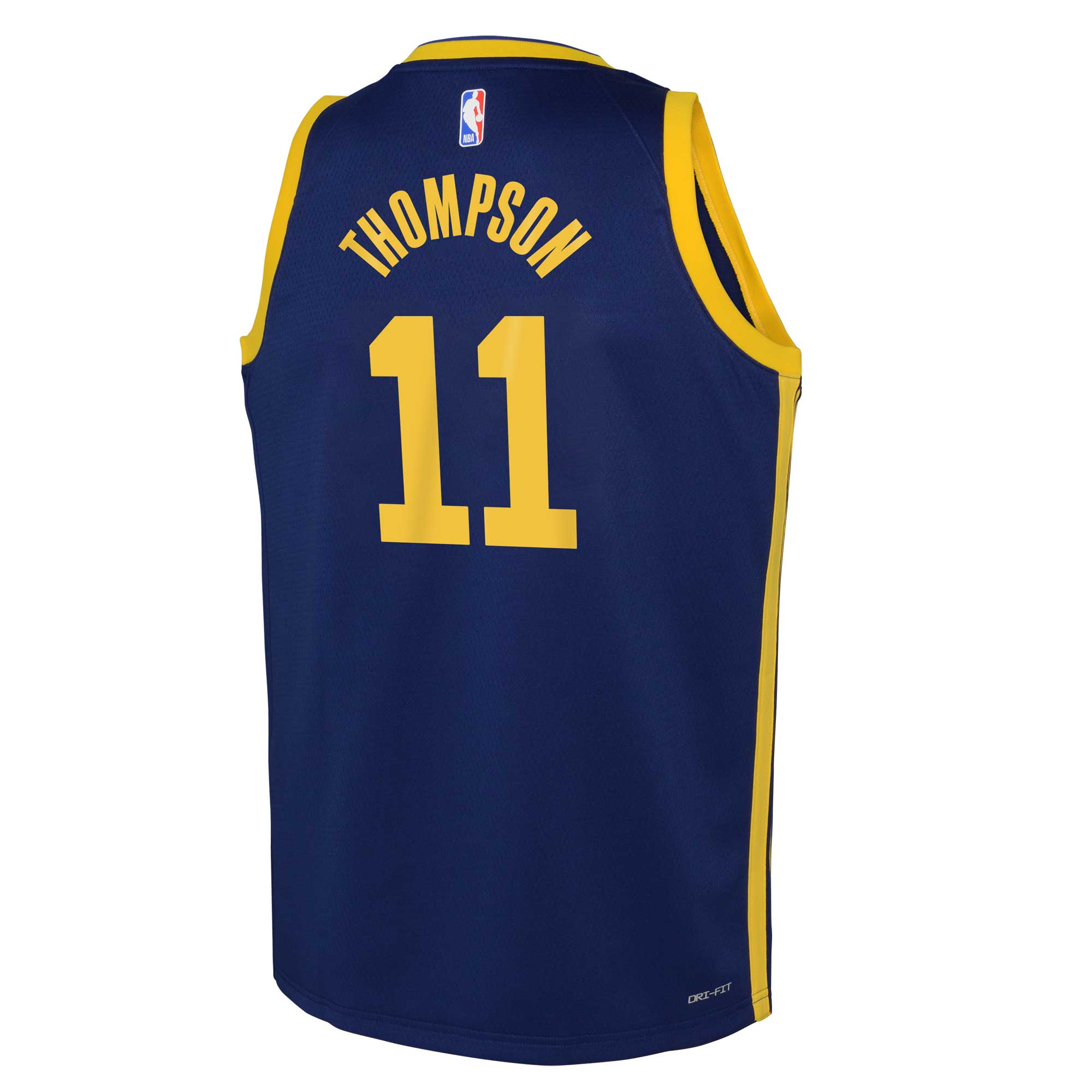 Klay Thompson Golden State Warriors Jordans Brand Youth Swingman Jersey - Statement Edition - Blue - vstockx