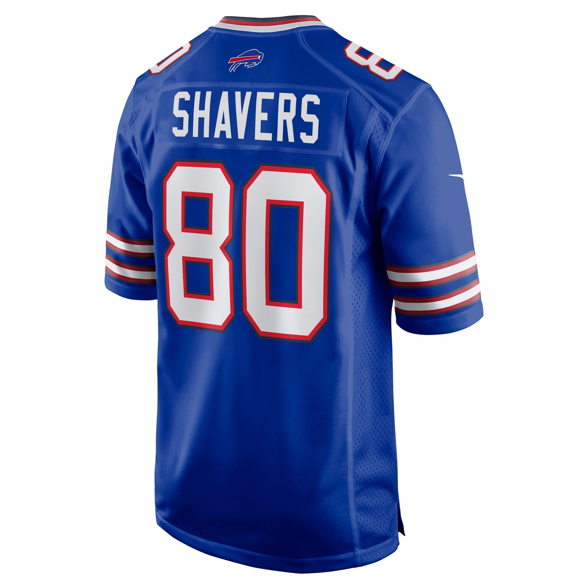 Men's Nike Tyrell Shavers Royal Buffalo Bills Team Game Jersey - vstockx