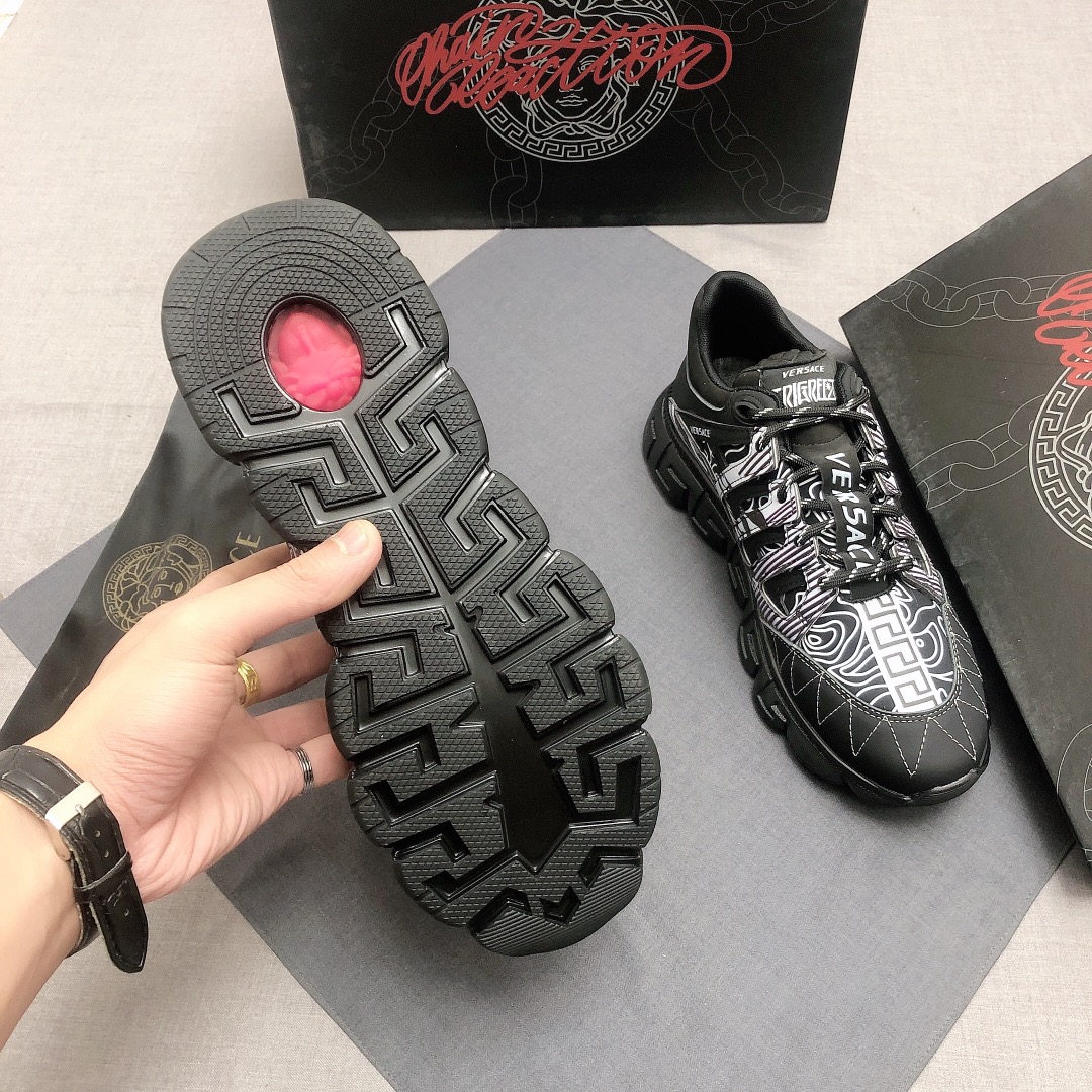 Versace Trigreca Black - vstockx