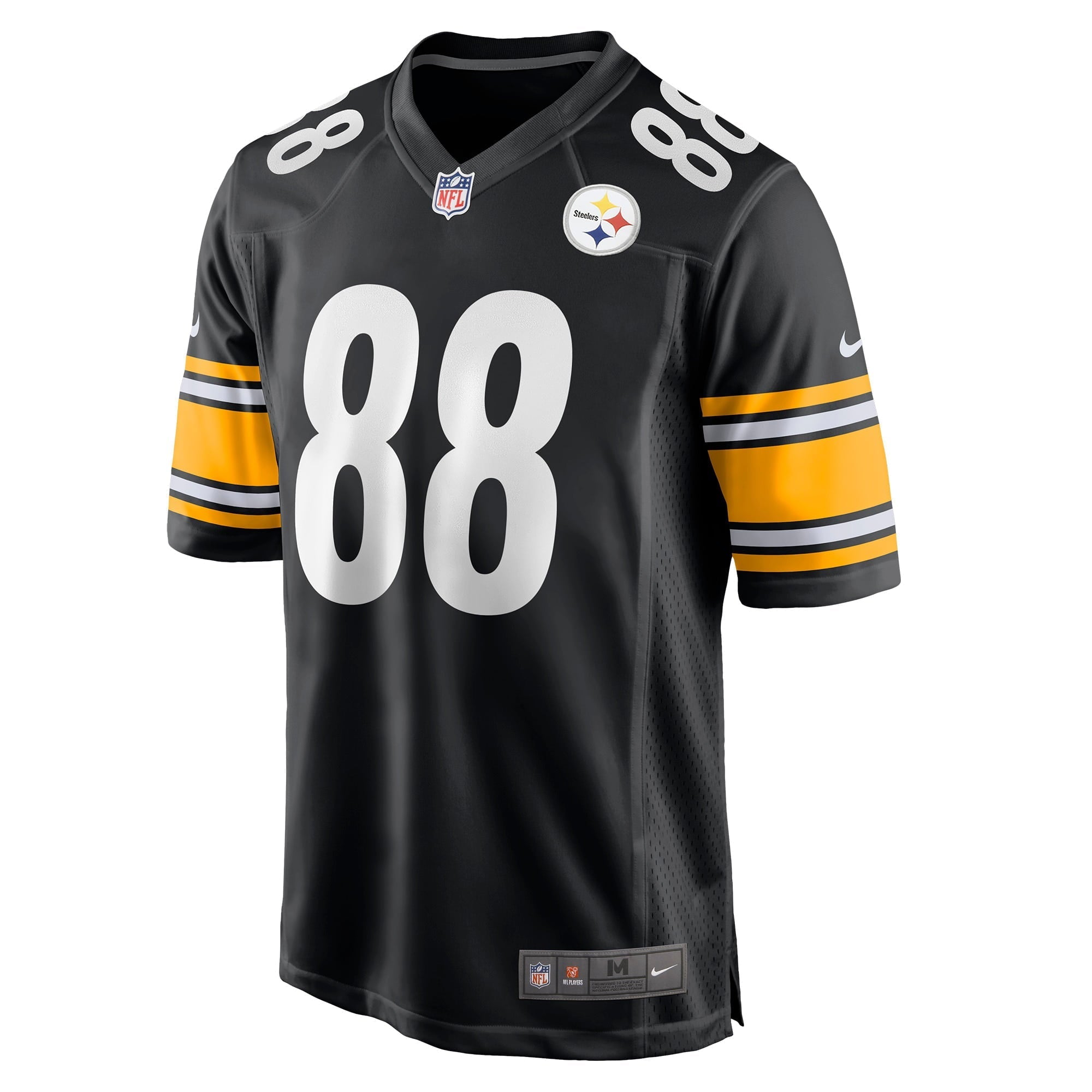 Men's Nike Pat Freiermuth Black Pittsburgh Steelers Game Jersey - vstockx
