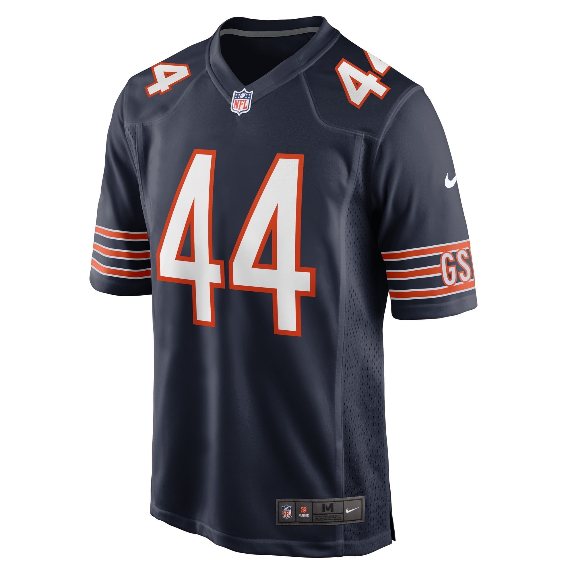 Men's Nike Matthew Adams Navy Chicago Bears Game Player Jersey - vstockx