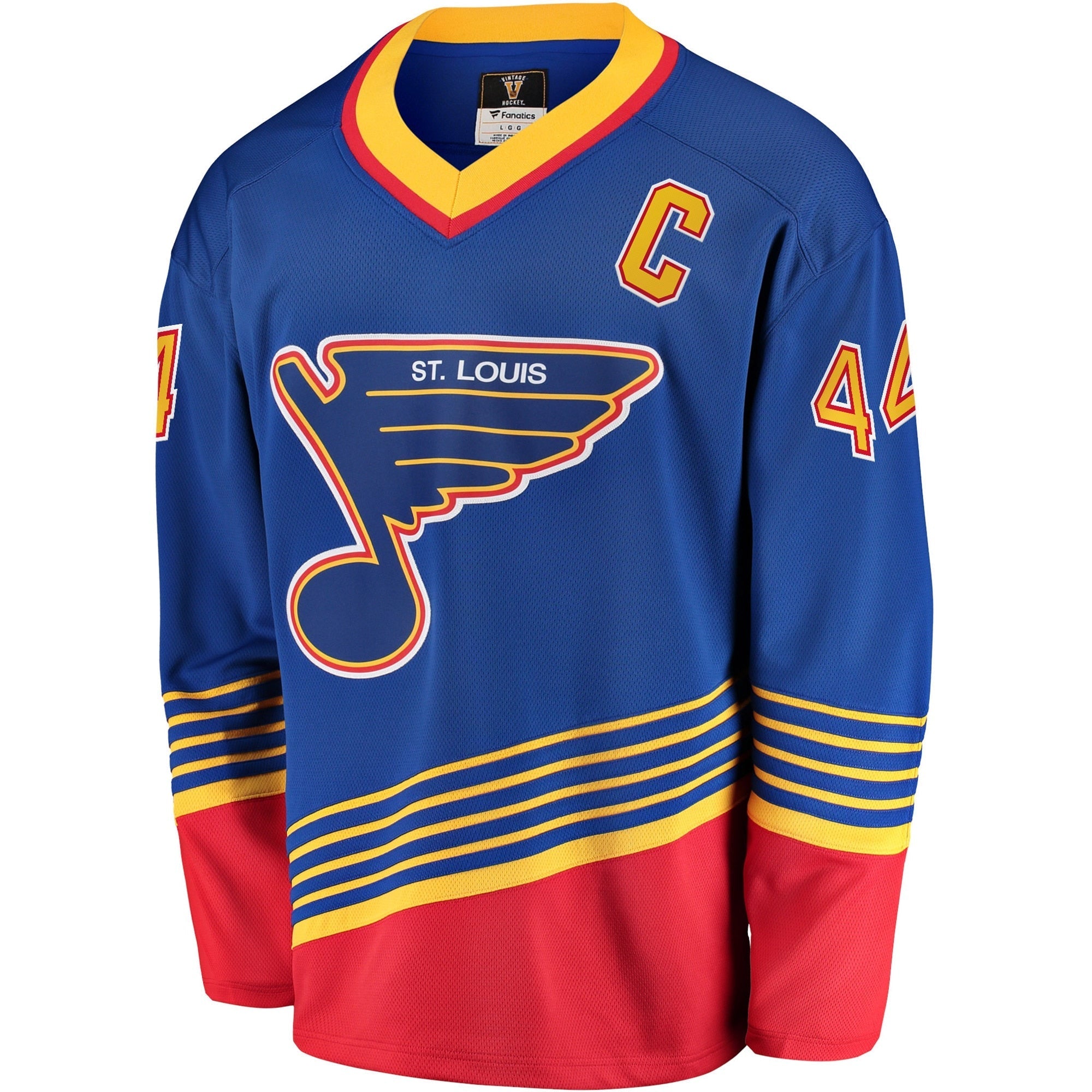 Men's Fanatics Branded Chris Pronger Blue St. Louis Blues Breakaway Retired Player Jersey - vstockx