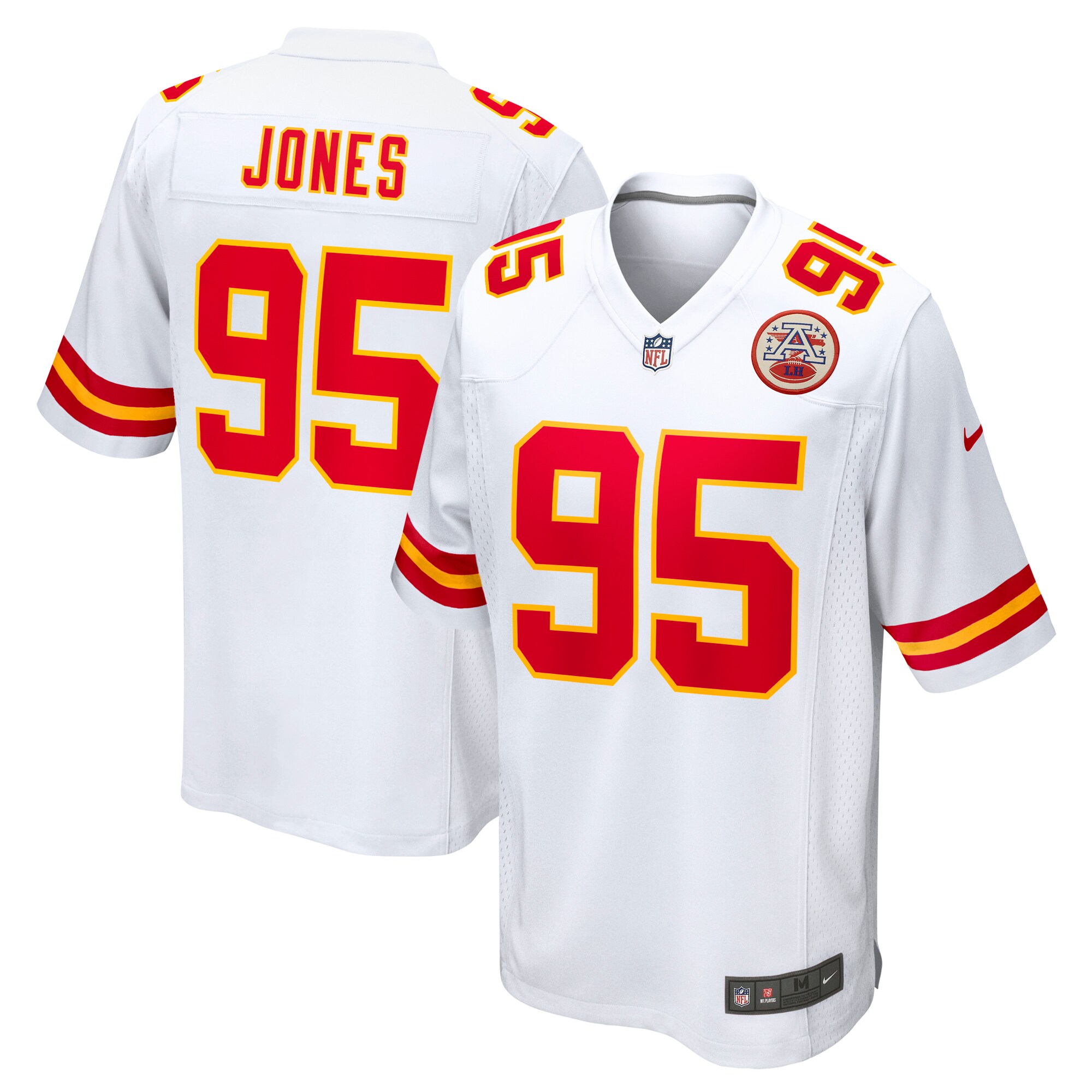 Chris Jones Kansas City Chiefs Nike Game Jersey - White - vstockx