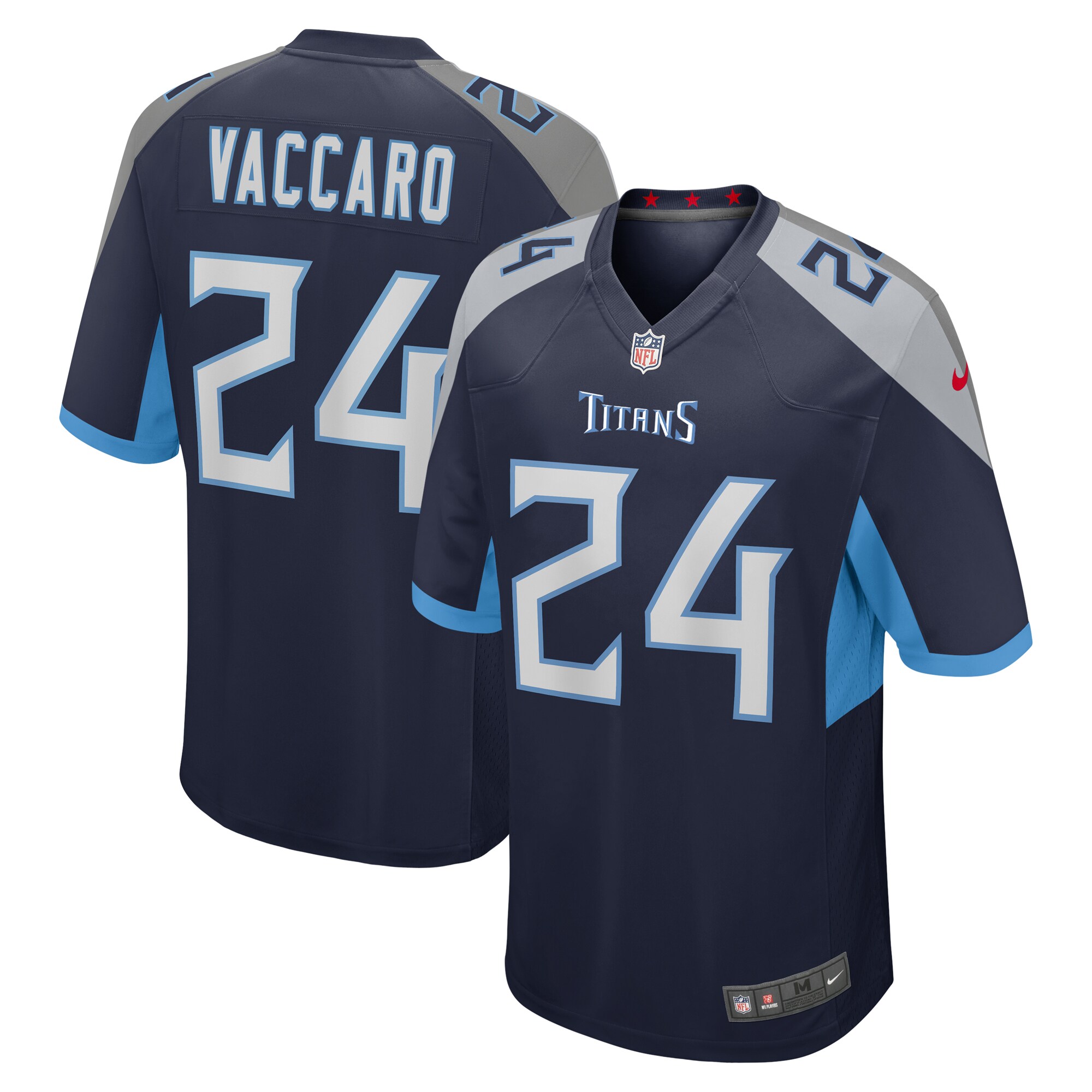 Kenny Vaccaro Tennessee Titans Nike Game Jersey - Navy - vstockx