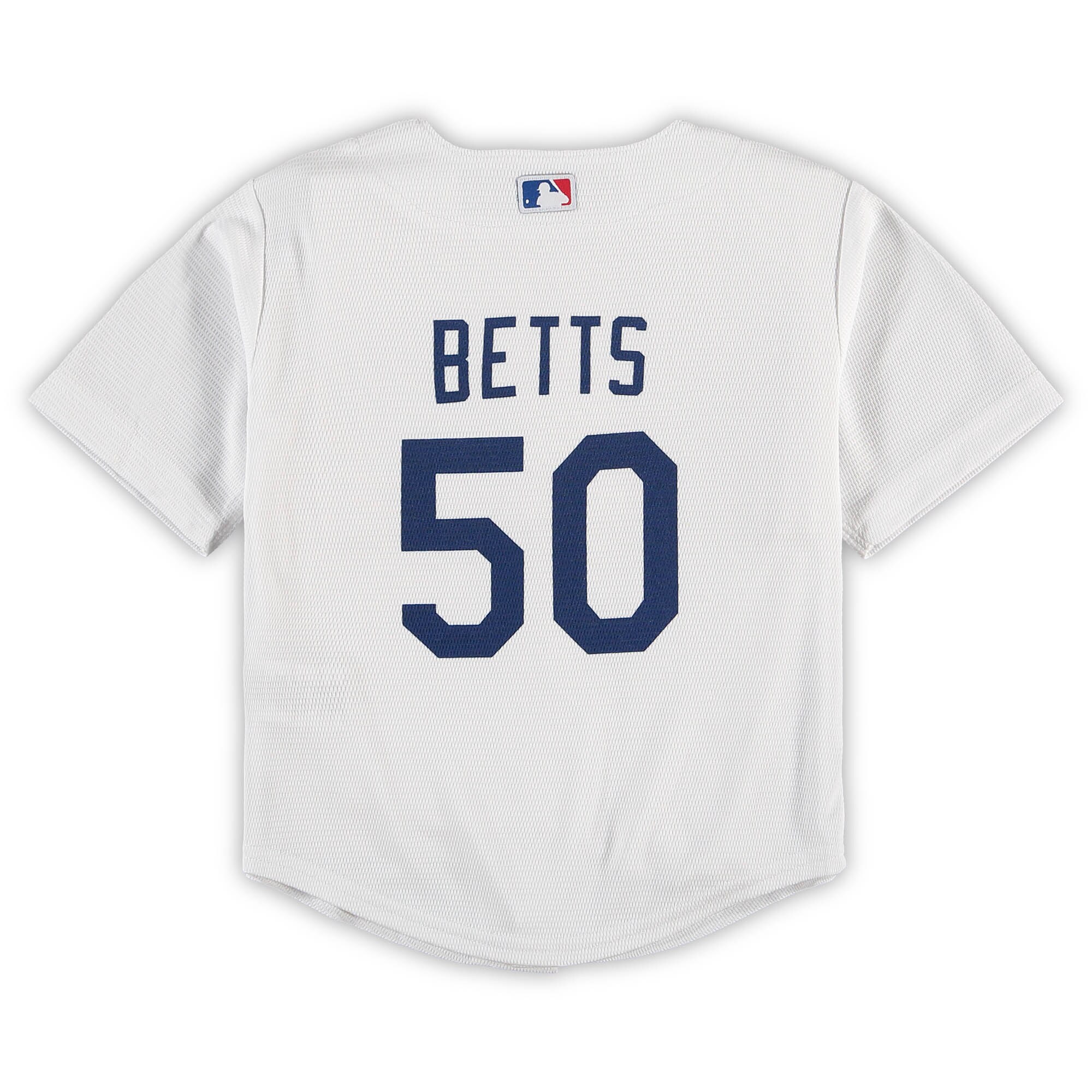 Mookie Betts Los Angeles Dodgers Nike Toddler Home Replica Player Jersey - White - vstockx