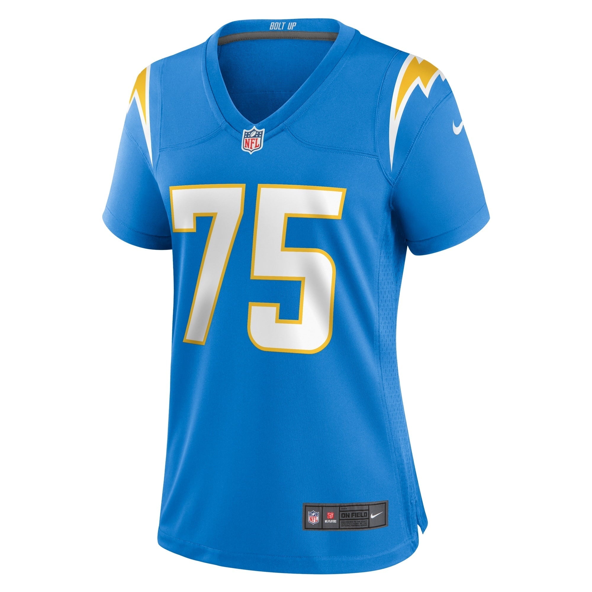 Women's Nike Austen Pleasants Powder Blue Los Angeles Chargers Home Game Player Jersey - vstockx