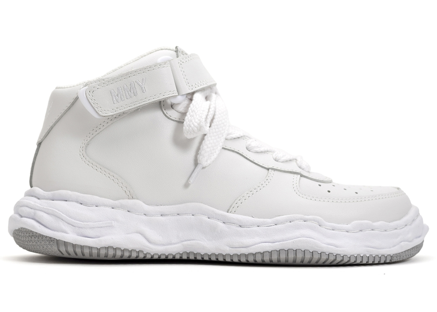 Maison Mihara Yasuhiro Wayne OG Sole High White - vstockx