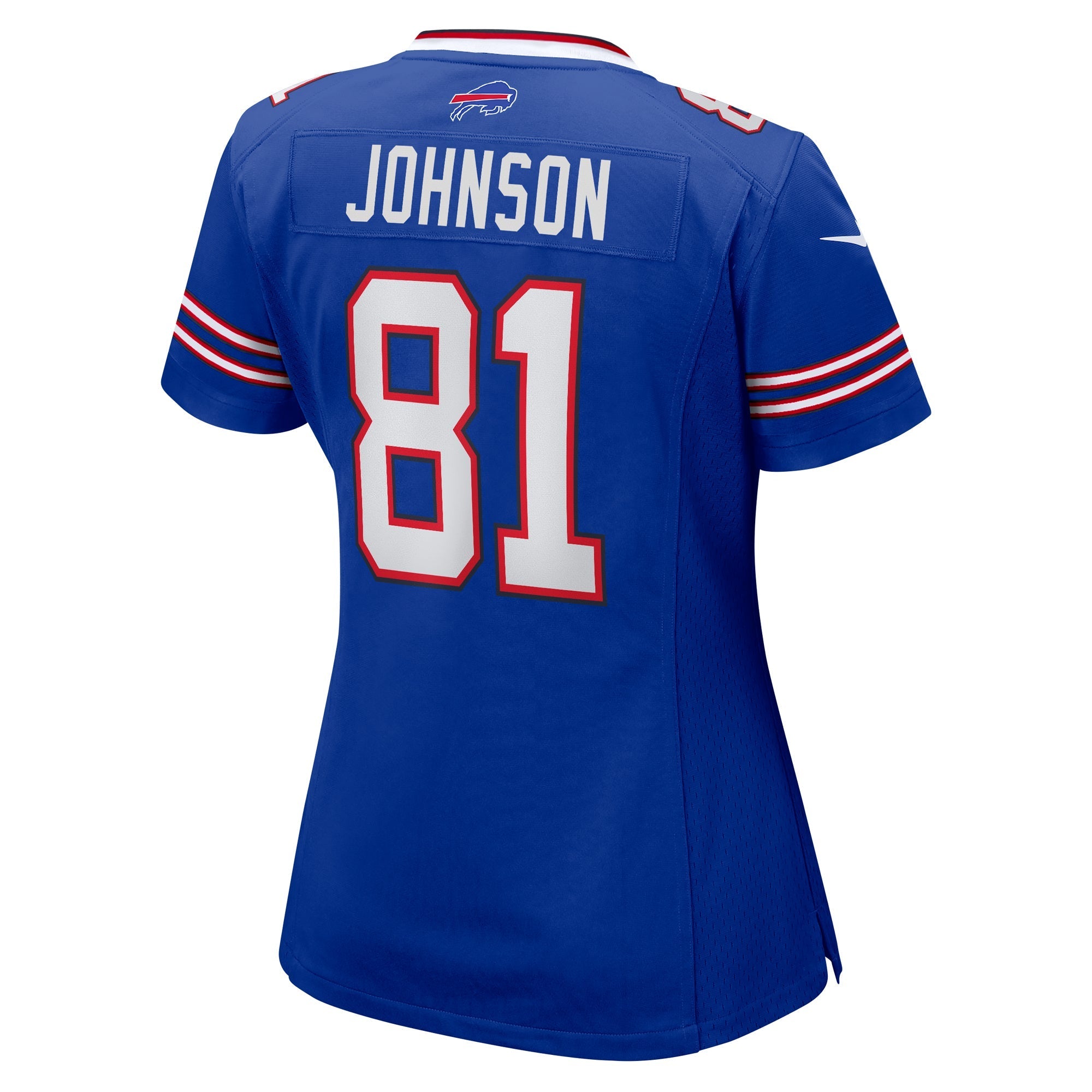 Women's Nike KeeSean Johnson Royal Buffalo Bills Game Player Jersey - vstockx