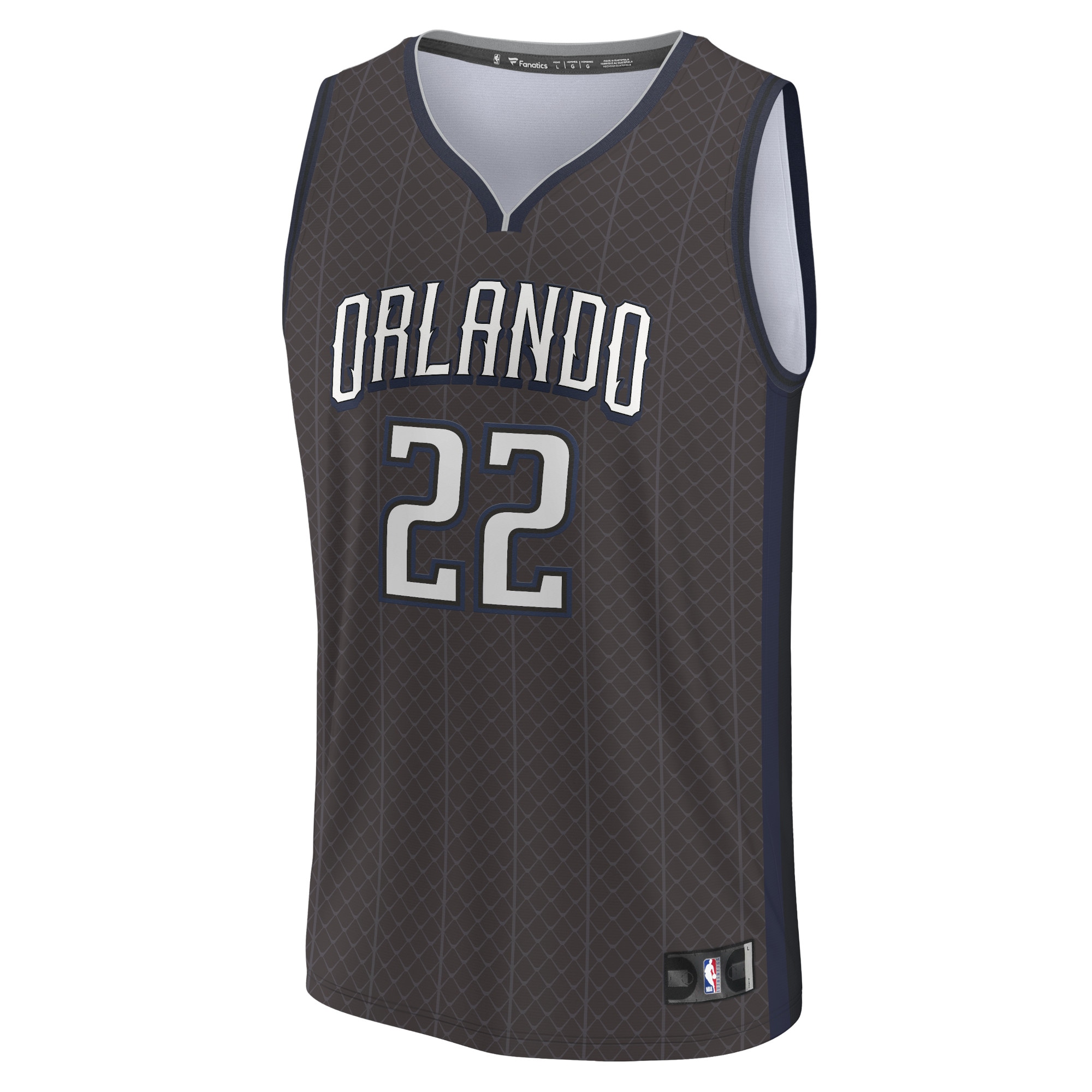 Franz Wagner Orlando Magic Fanatics Branded 2022/23 Fastbreak Jersey - City Edition - Black - vstockx