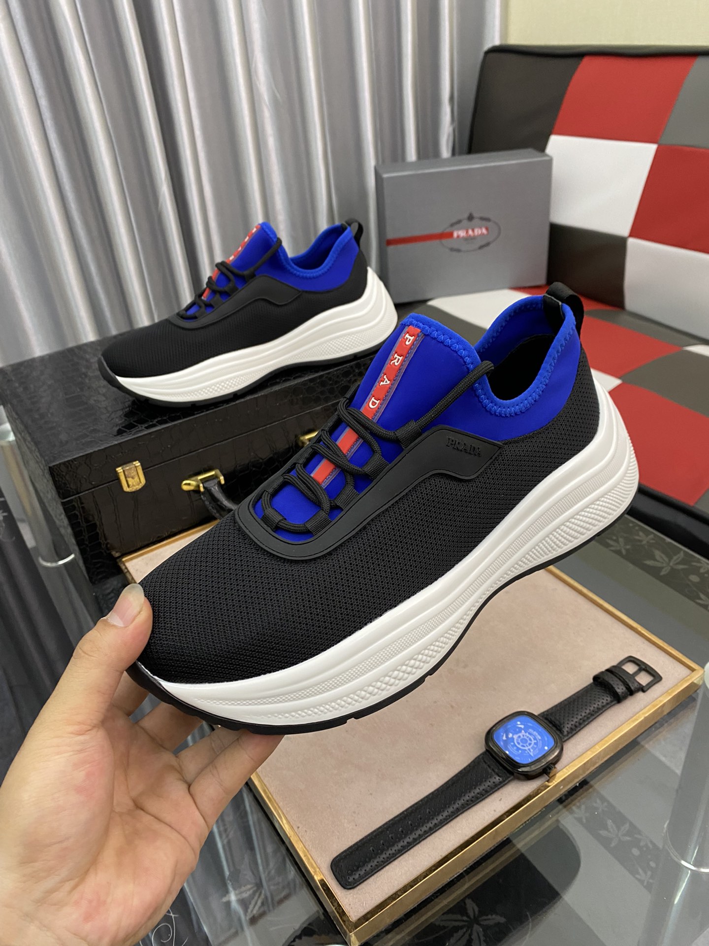 Prada Polyester Sneaker 3 - vstockx
