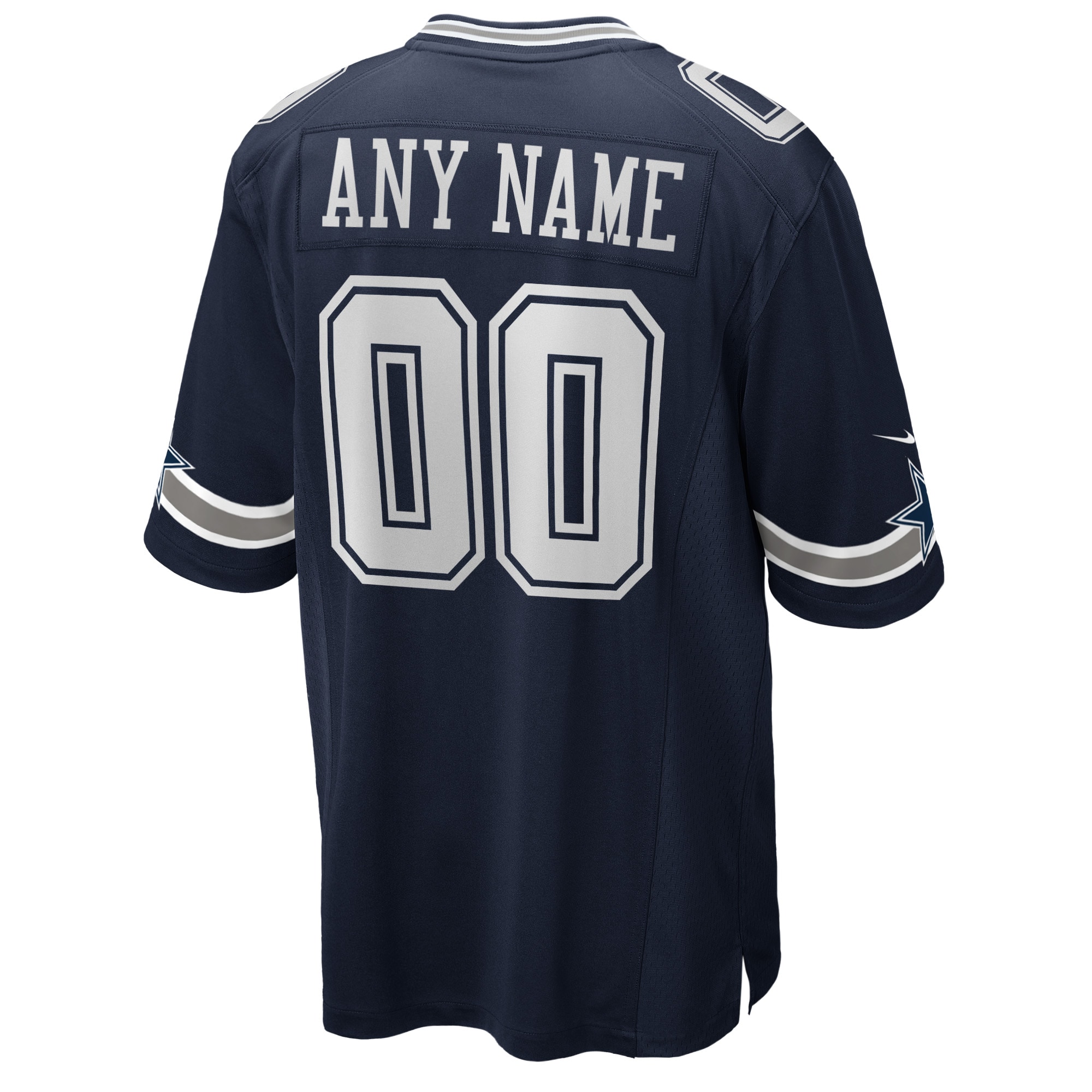 Dallas Cowboys Nike Custom Game Jersey - Navy - vstockx