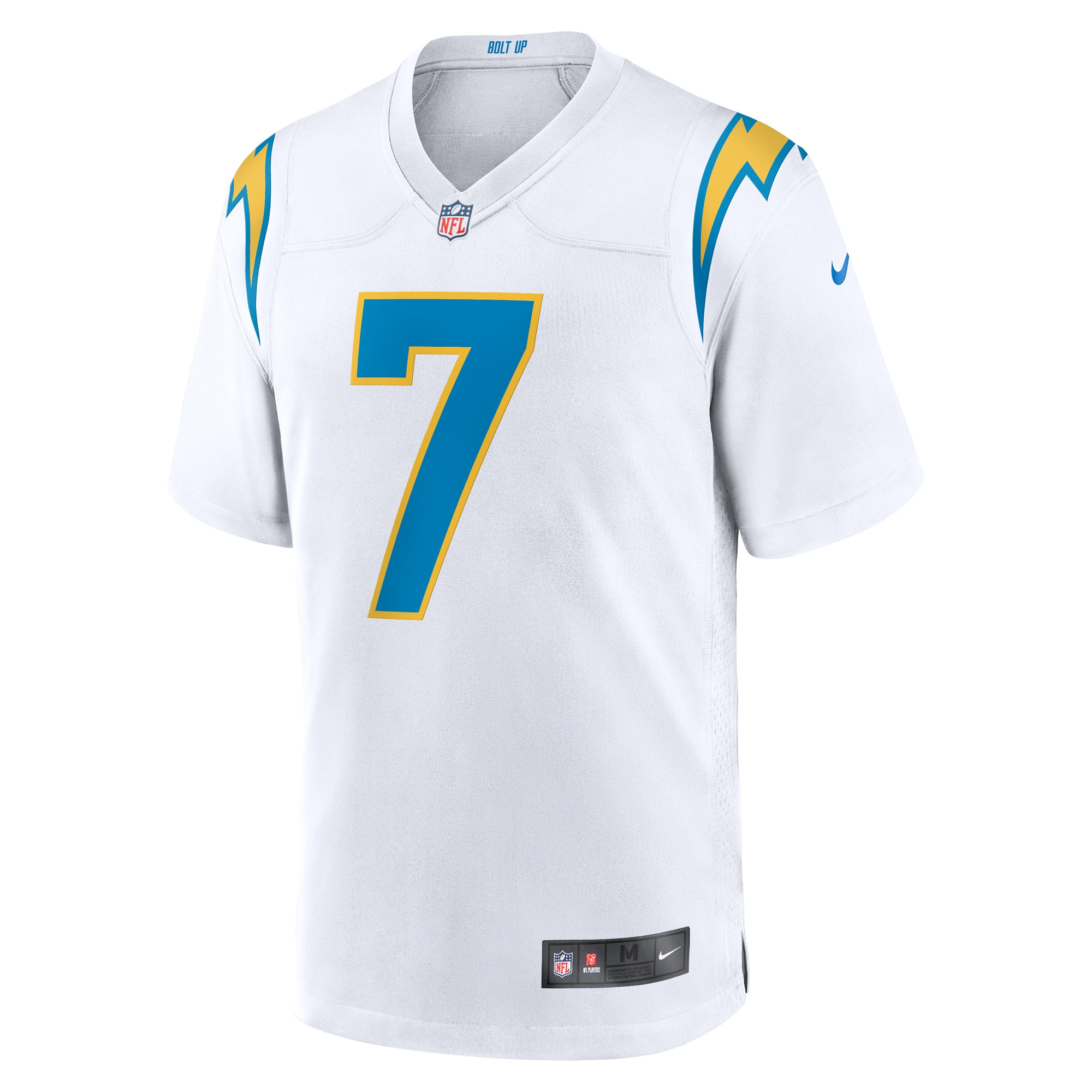 Gerald Everett Los Angeles Chargers Nike Game Player Jersey - White - vstockx