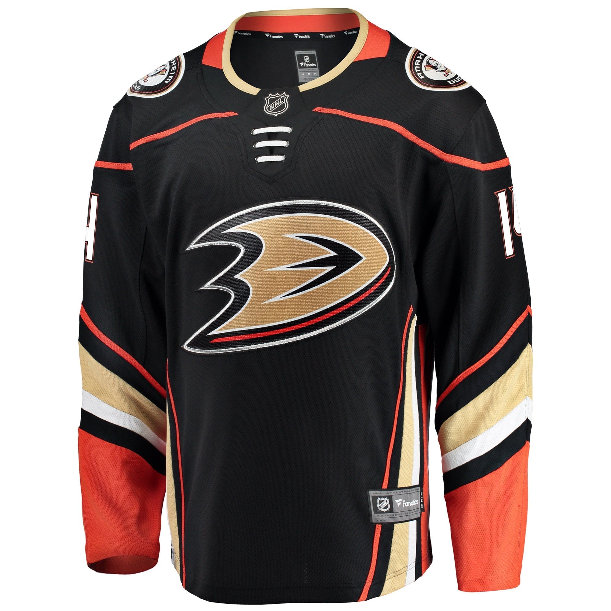 Men's Fanatics Branded Adam Henrique Black Anaheim Ducks Breakaway Player Jersey - vstockx