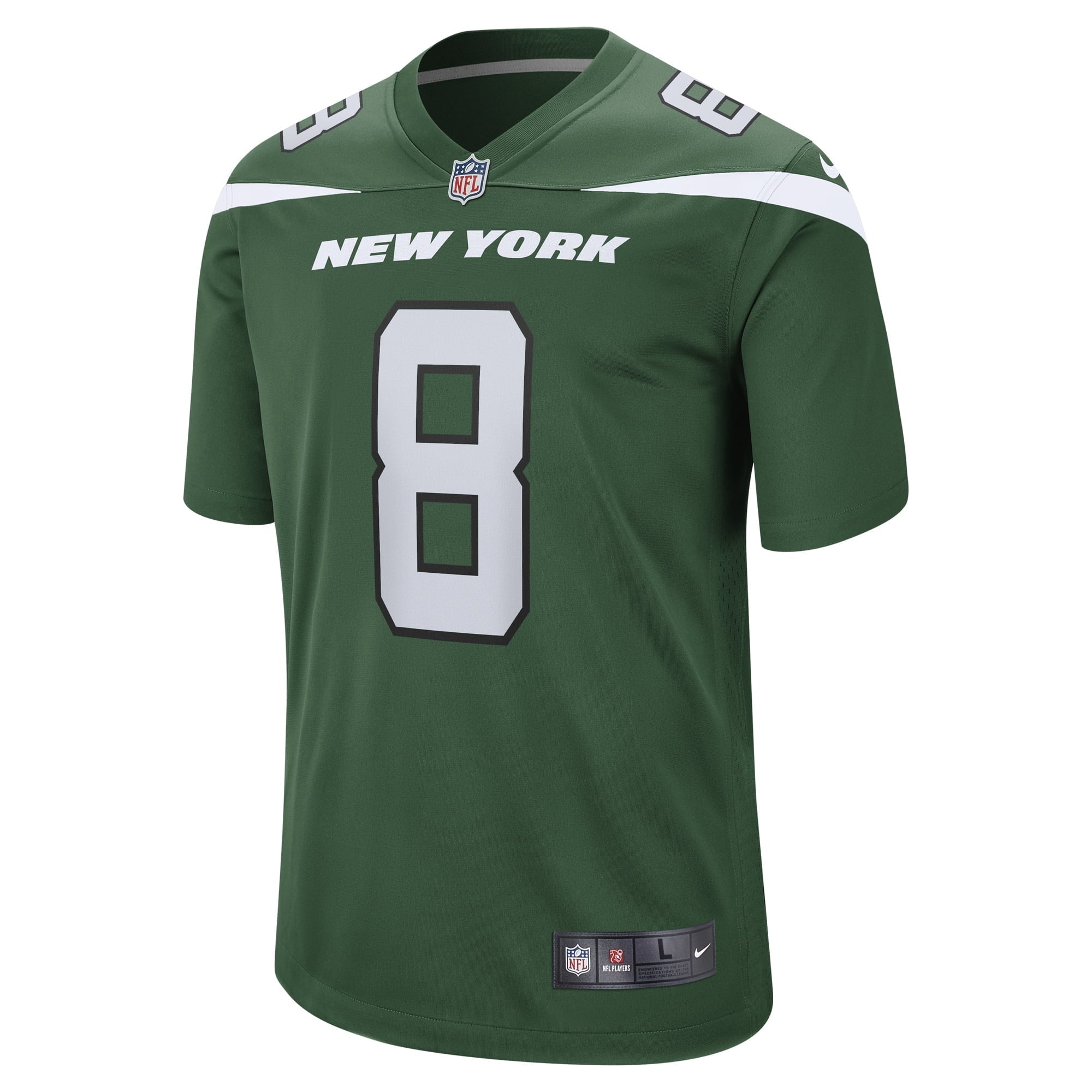 Youth Nike Aaron Rodgers Green New York Jets Game Jersey - vstockx