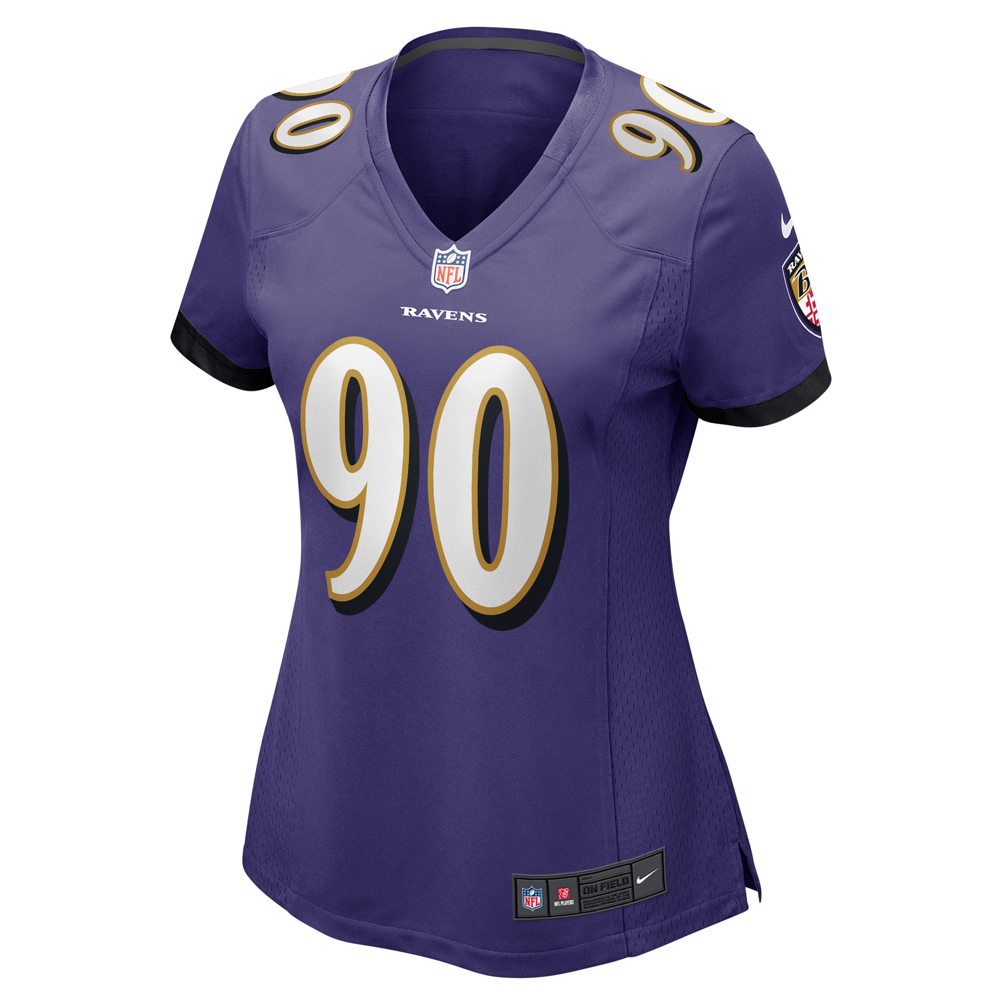 David Ojabo Baltimore Ravens Nike Women's Game Player Jersey - Purple - vstockx