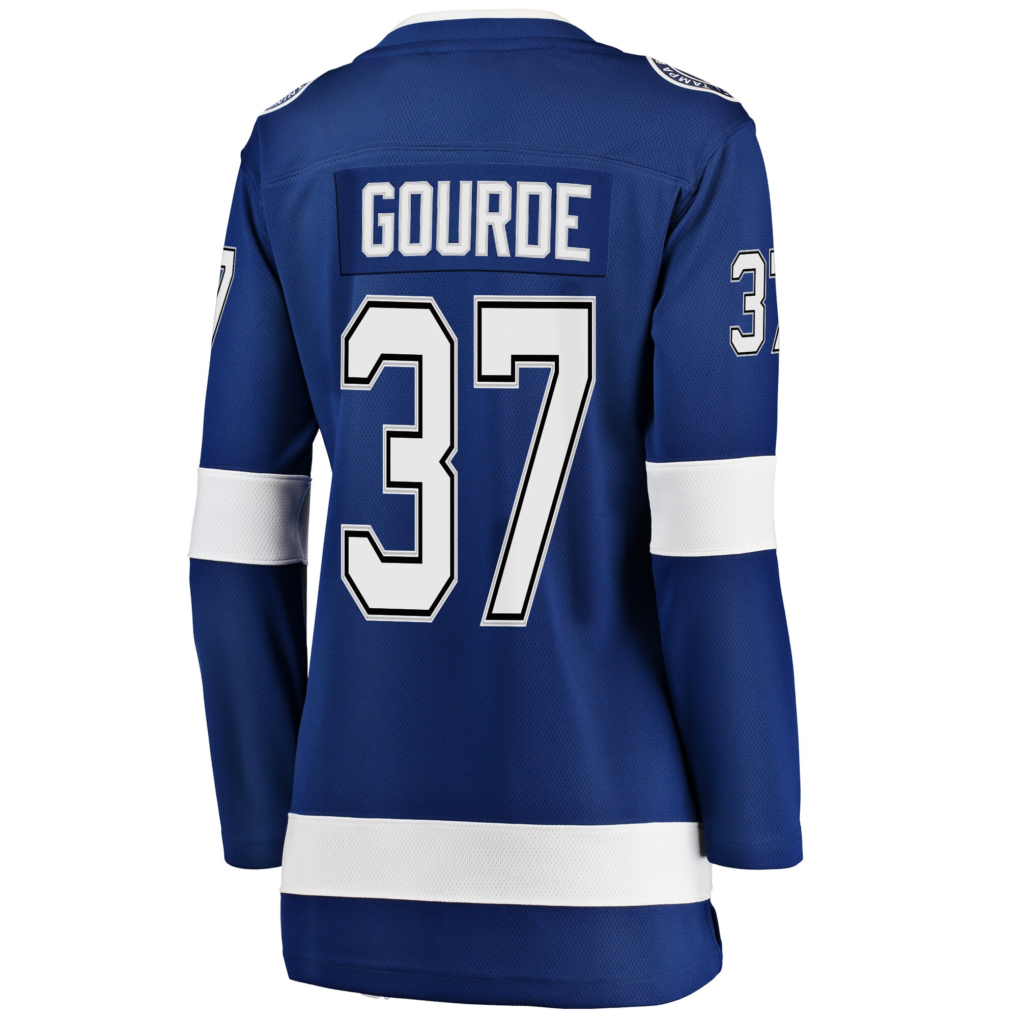 Yanni Gourde Tampa Bay Lightning Fanatics Branded Women's Breakaway Player Jersey - Blue - vstockx