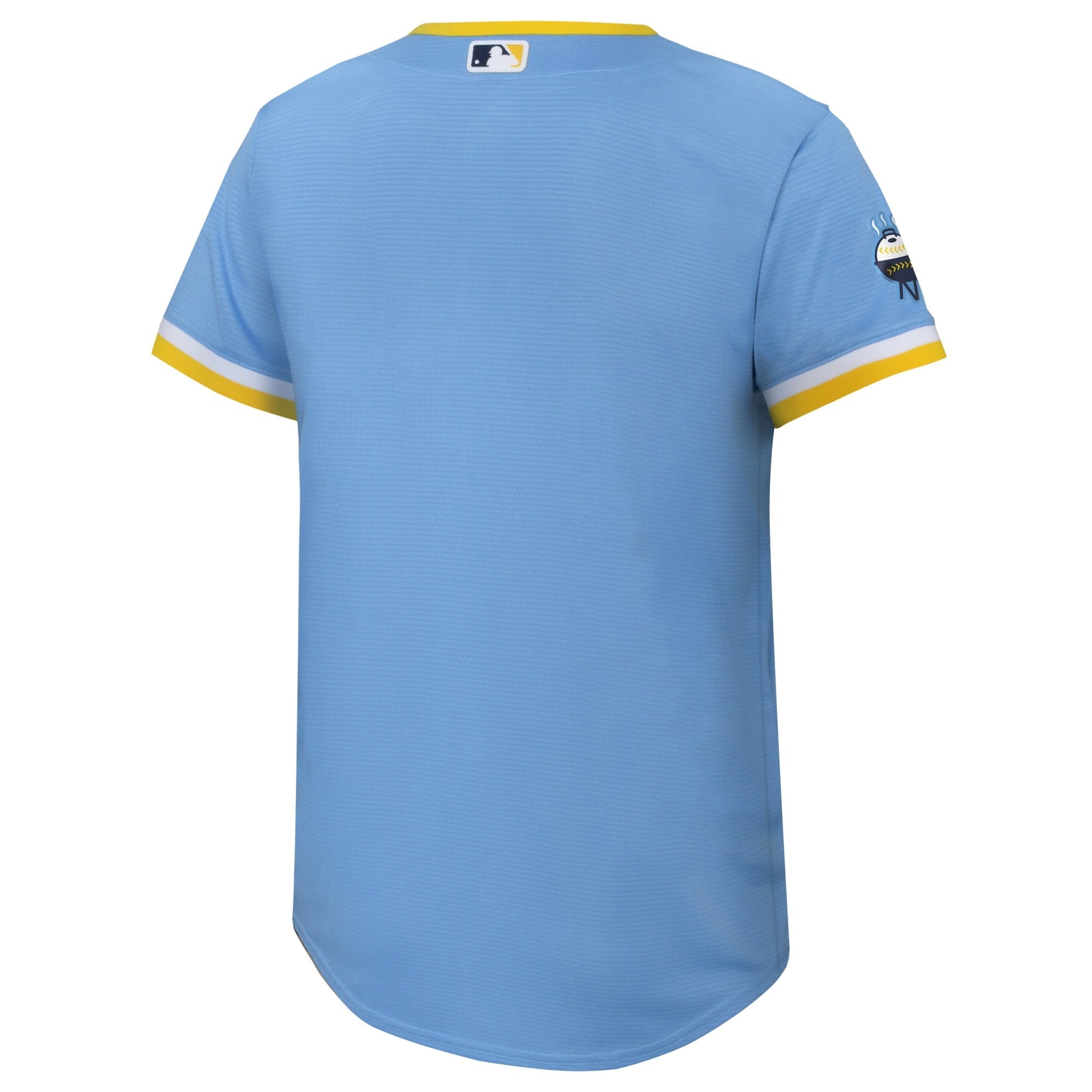 Youth Nike Powder Blue Milwaukee Brewers 2022 City Connect Replica Team Jersey - vstockx