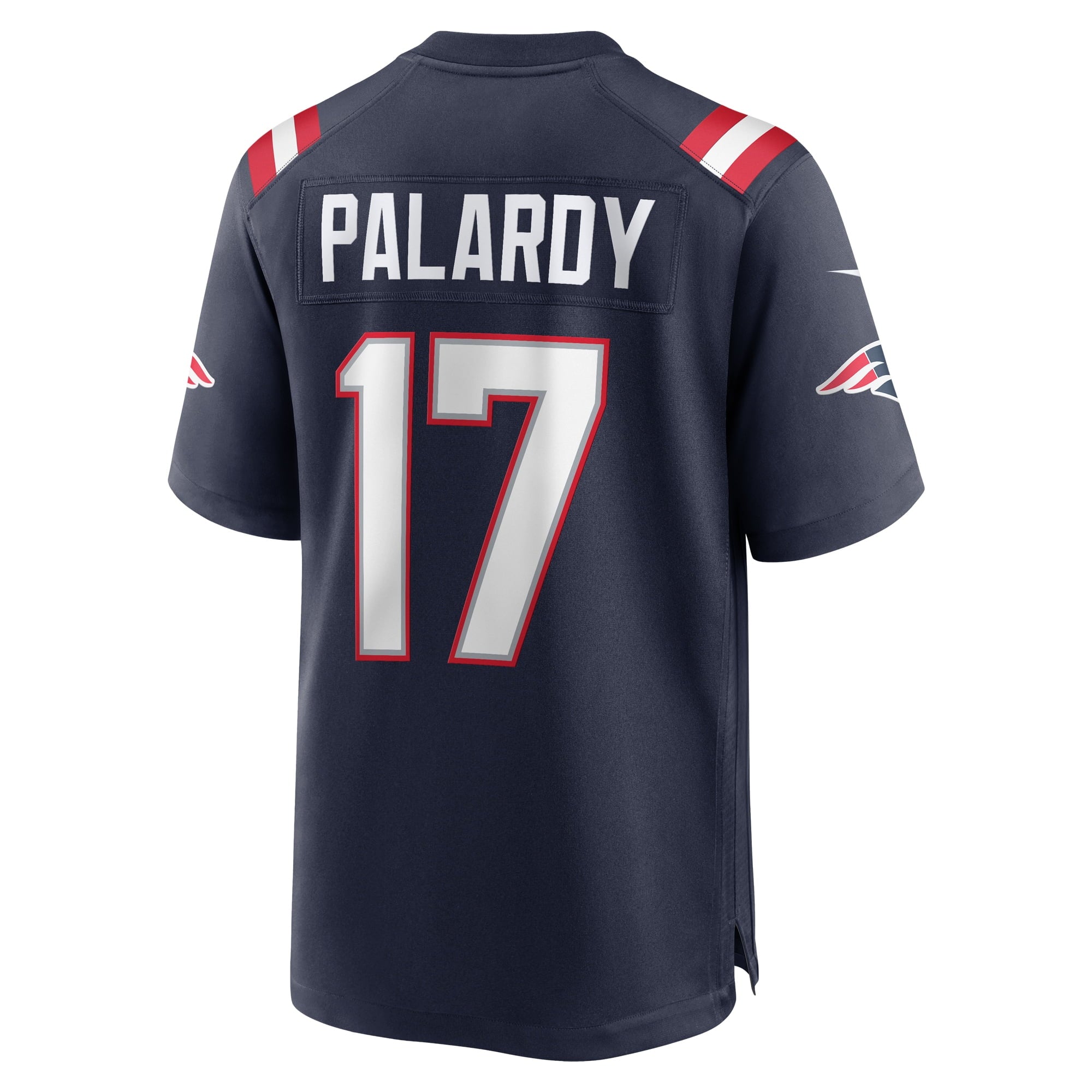 Men's Nike Michael Palardy Navy New England Patriots Home Game Player Jersey - vstockx