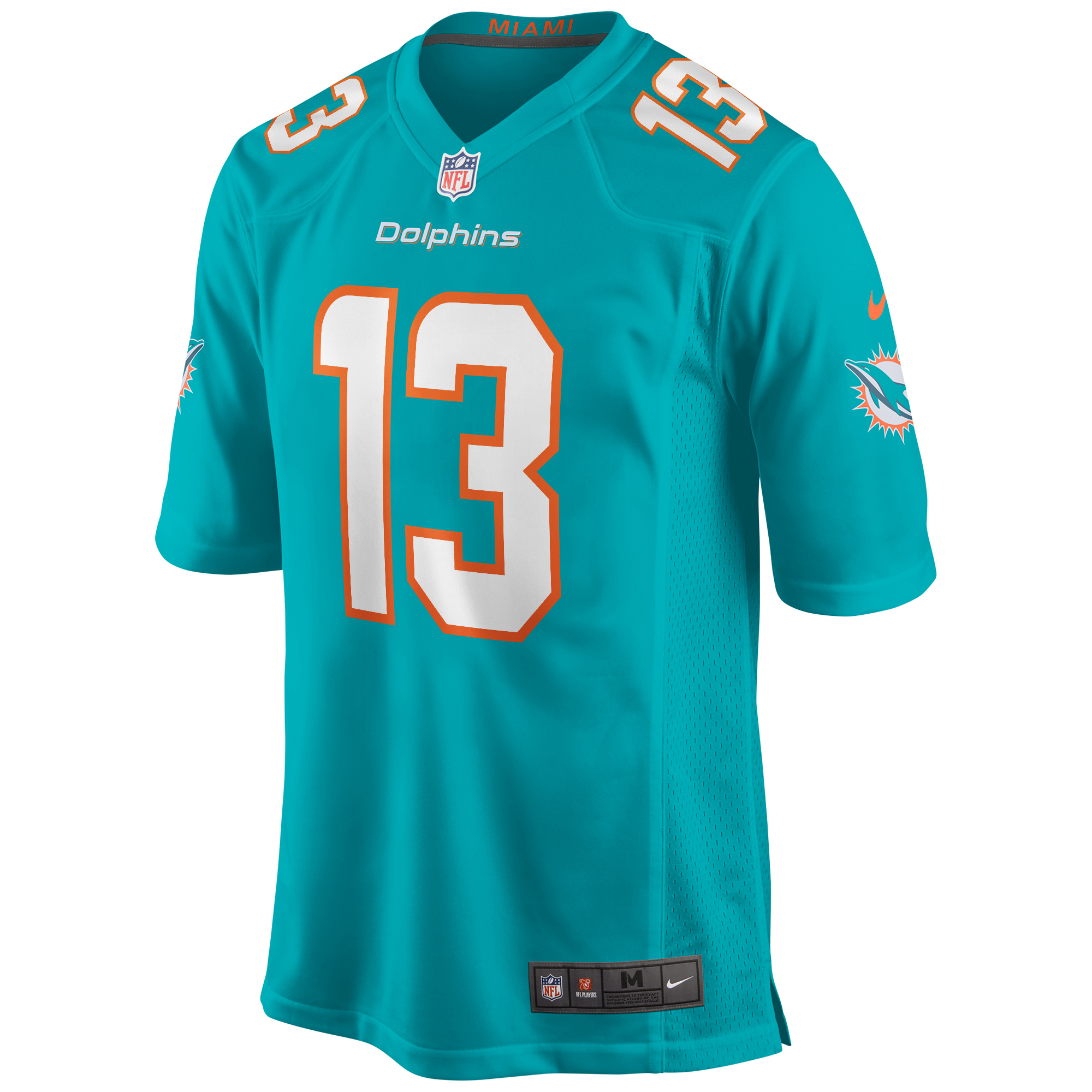 Dan Marino Miami Dolphins Nike Game Retired Player Jersey - Aqua - vstockx