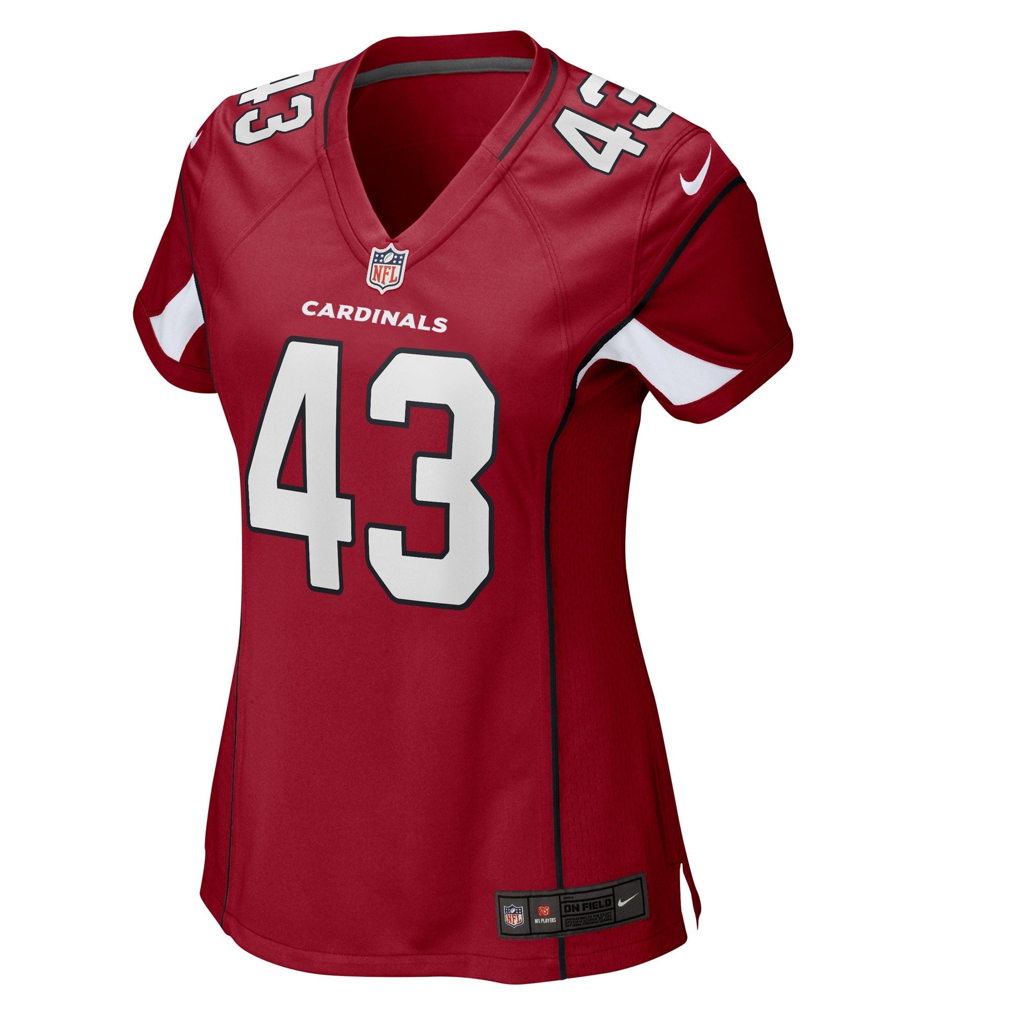Women's Nike Jesse Luketa Cardinal Arizona Cardinals Game Player Jersey - vstockx