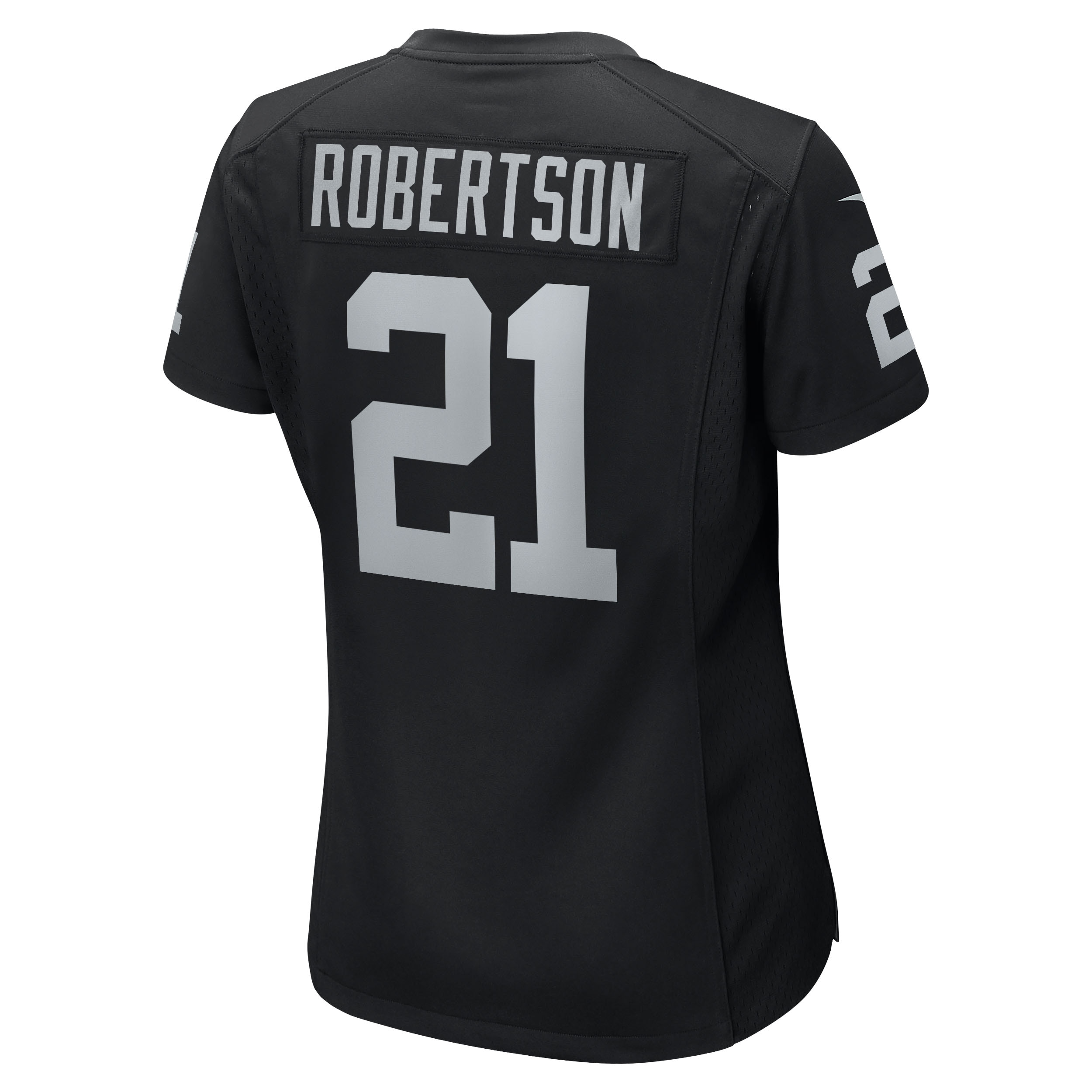 Amik Robertson Las Vegas Raiders Nike Women's Team Game Jersey - Black - vstockx