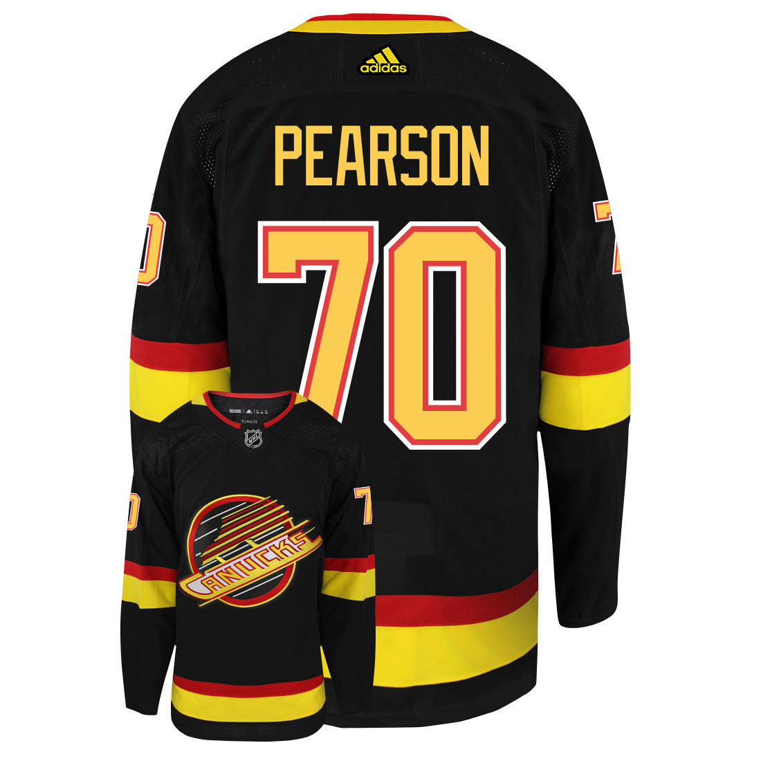 Tanner Pearson Vancouver Canucks Adidas Primegreen Authentic NHL Hockey Jersey - vstockx
