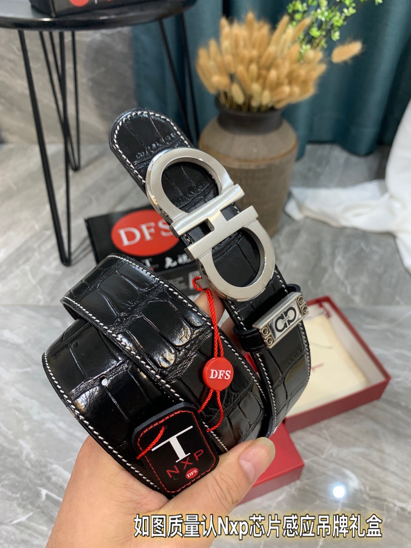 Streetwear Belt Ferragamo 319543 size:3.5cm - vstockx