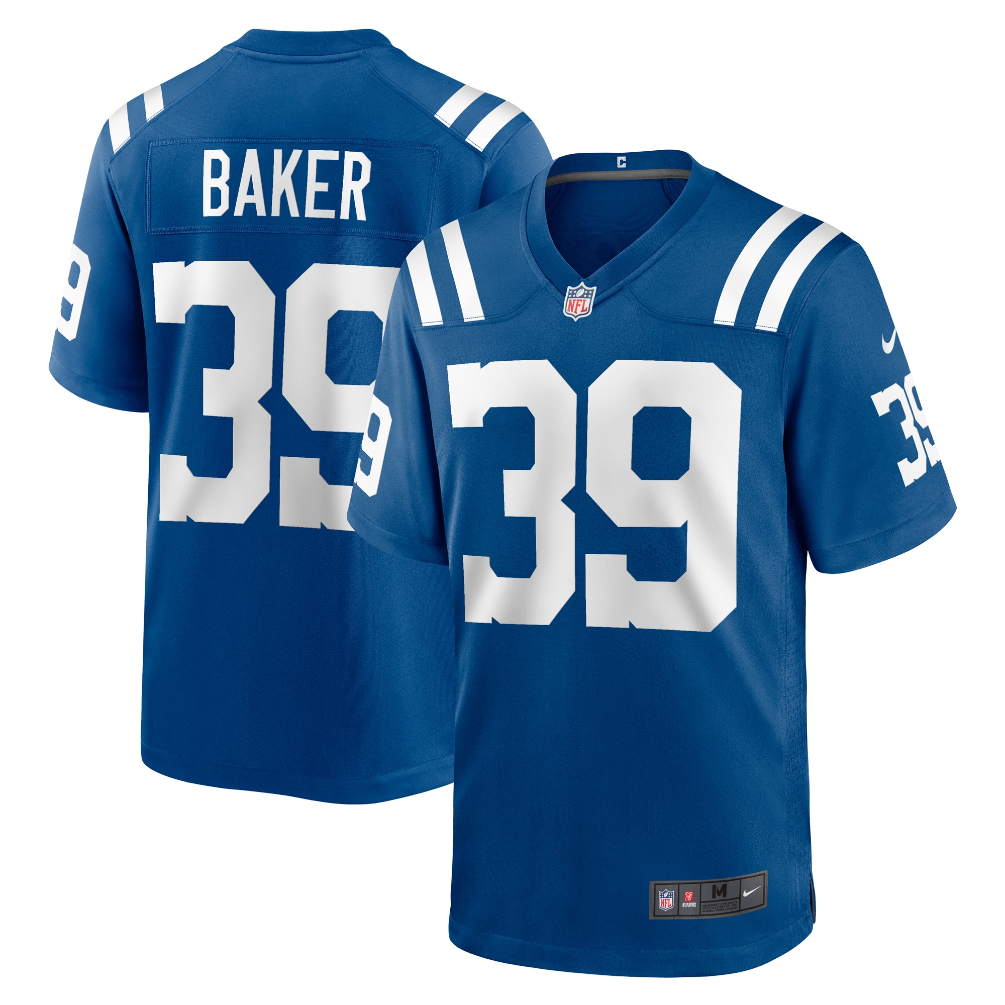 Darrell Baker Jr Indianapolis Colts Nike Team Game Jersey - Royal - vstockx