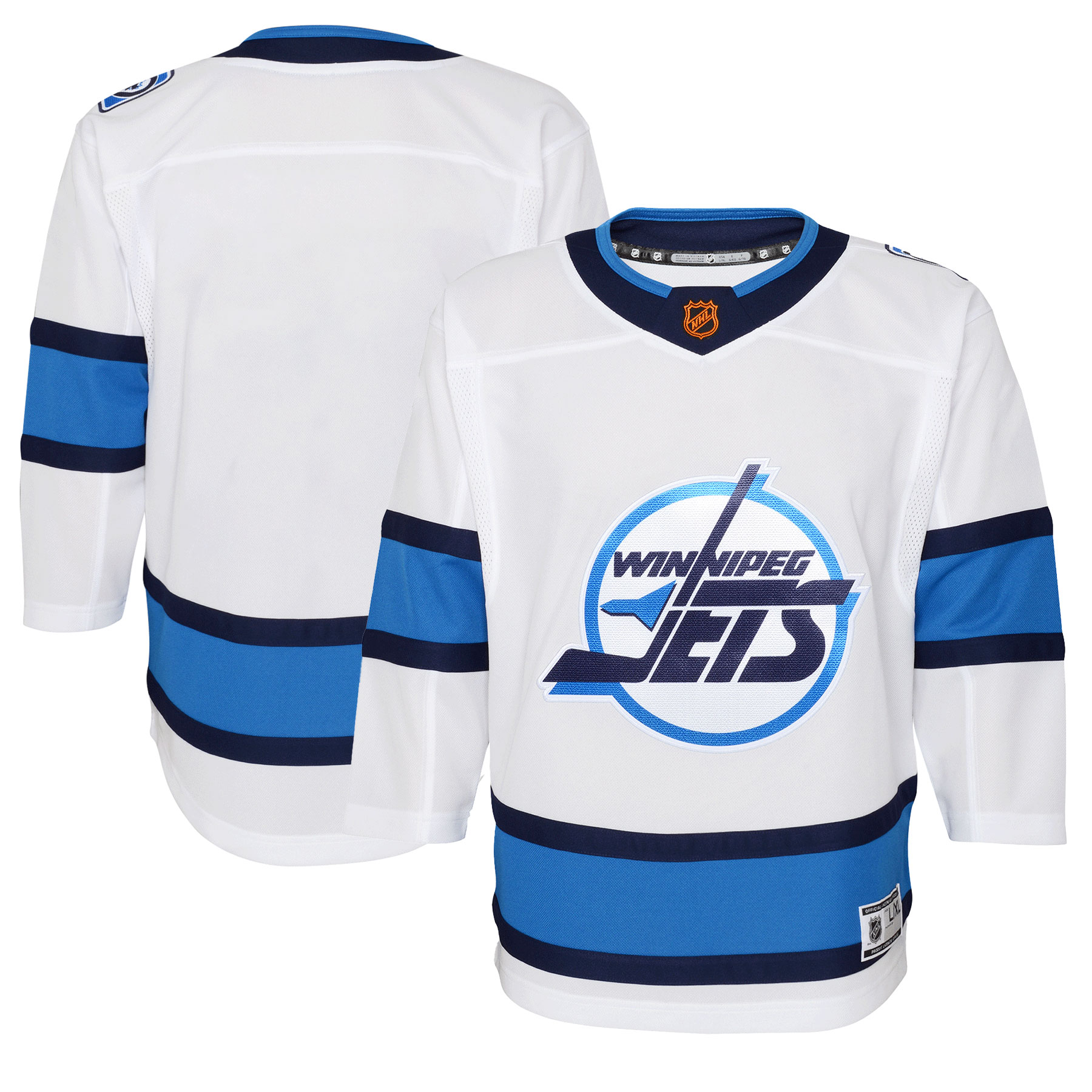 Winnipeg Jets Youth Special Edition 2.0 Premier Blank Jersey - White - vstockx