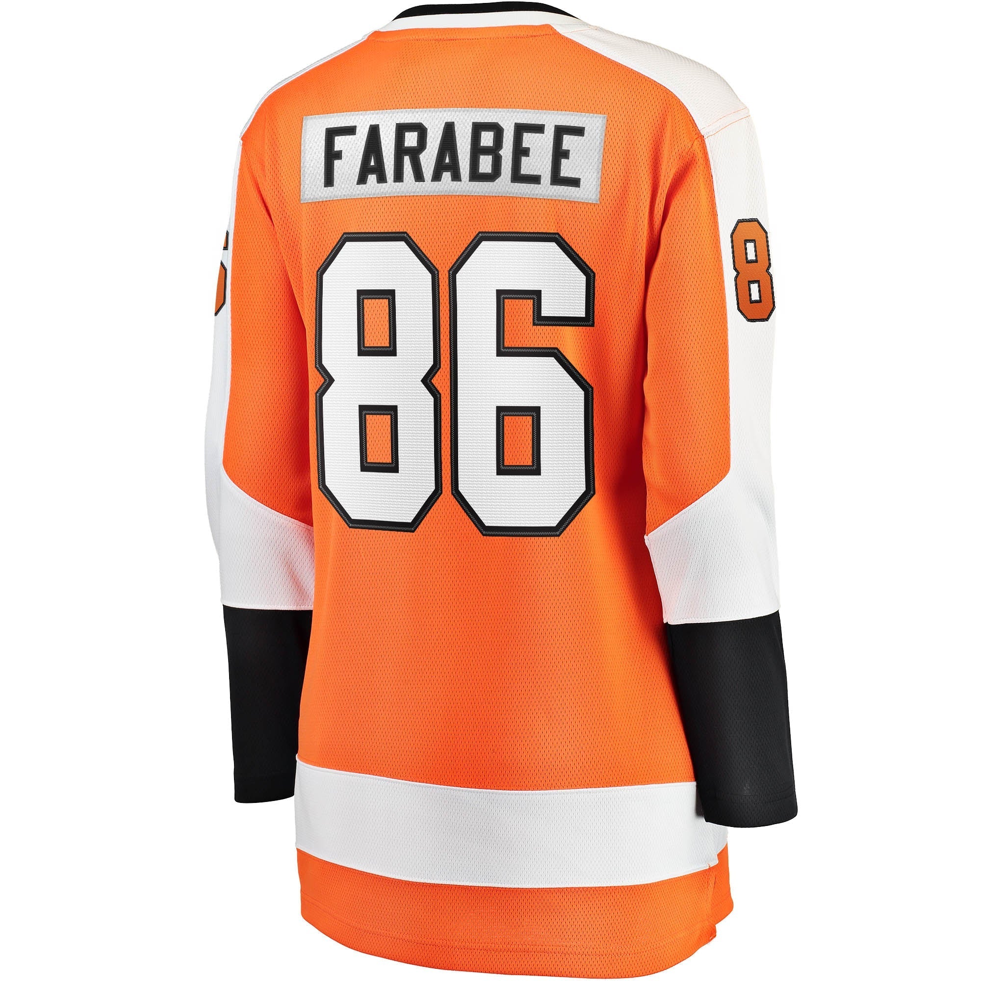 Women's Fanatics Branded Joel Farabee Orange Philadelphia Flyers Home Breakaway Player Jersey - vstockx