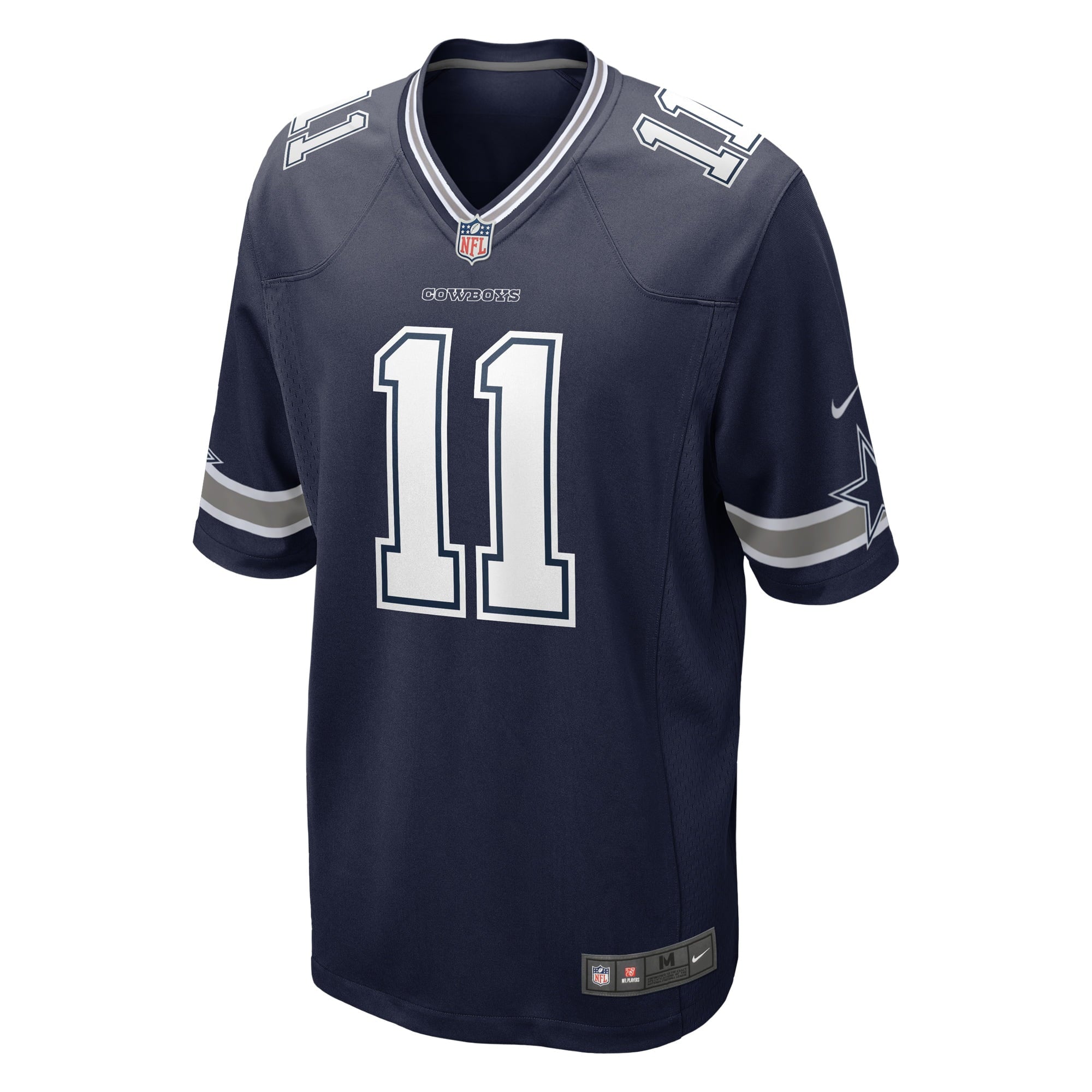 Men's Nike Micah Parsons Navy Dallas Cowboys 2021 NFL Draft First Round Pick Game Jersey - vstockx