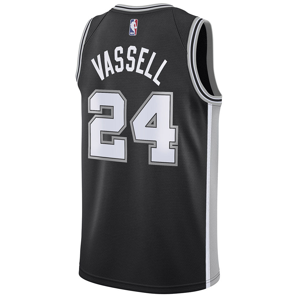 Youth San Antonio Spurs Devin Vassell Icon Edition Jersey - Black - vstockx