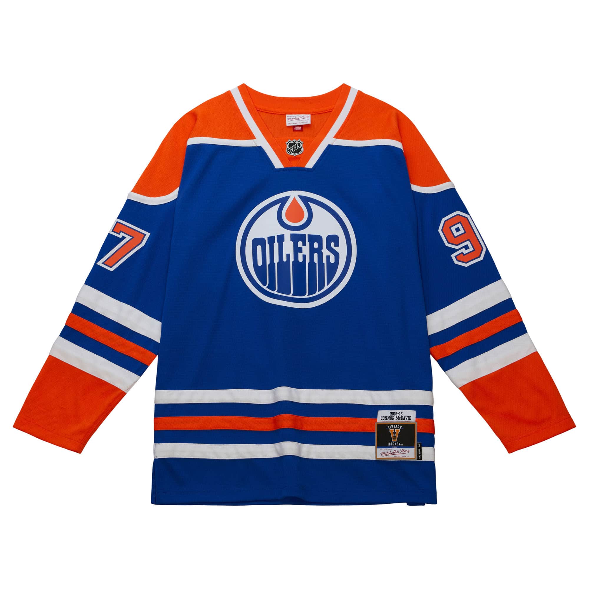 Blue Line Connor Mcdavid Edmonton Oilers 2015 Jersey - vstockx