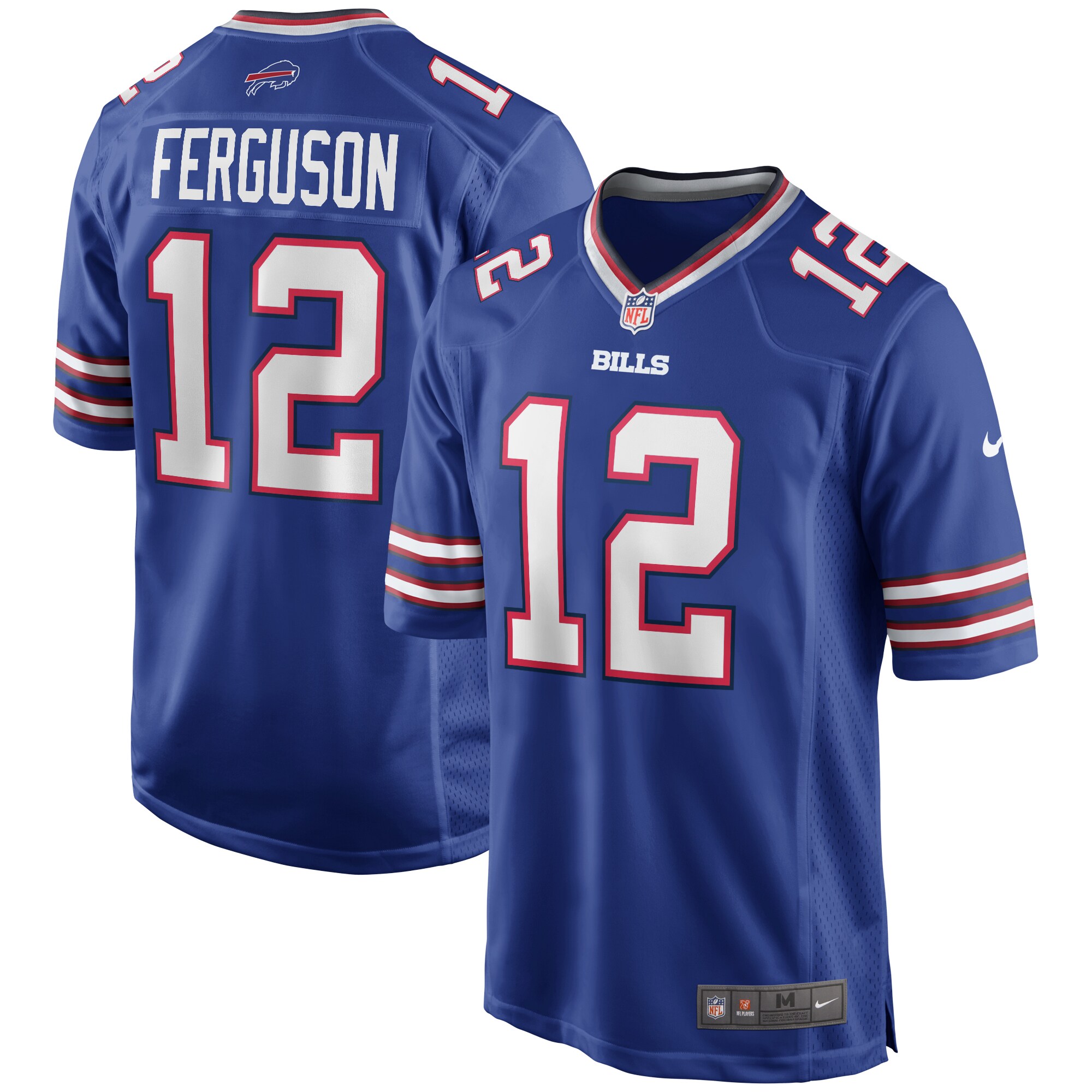 Joe Ferguson Buffalo Bills Nike Game Retired Player Jersey - Royal - vstockx