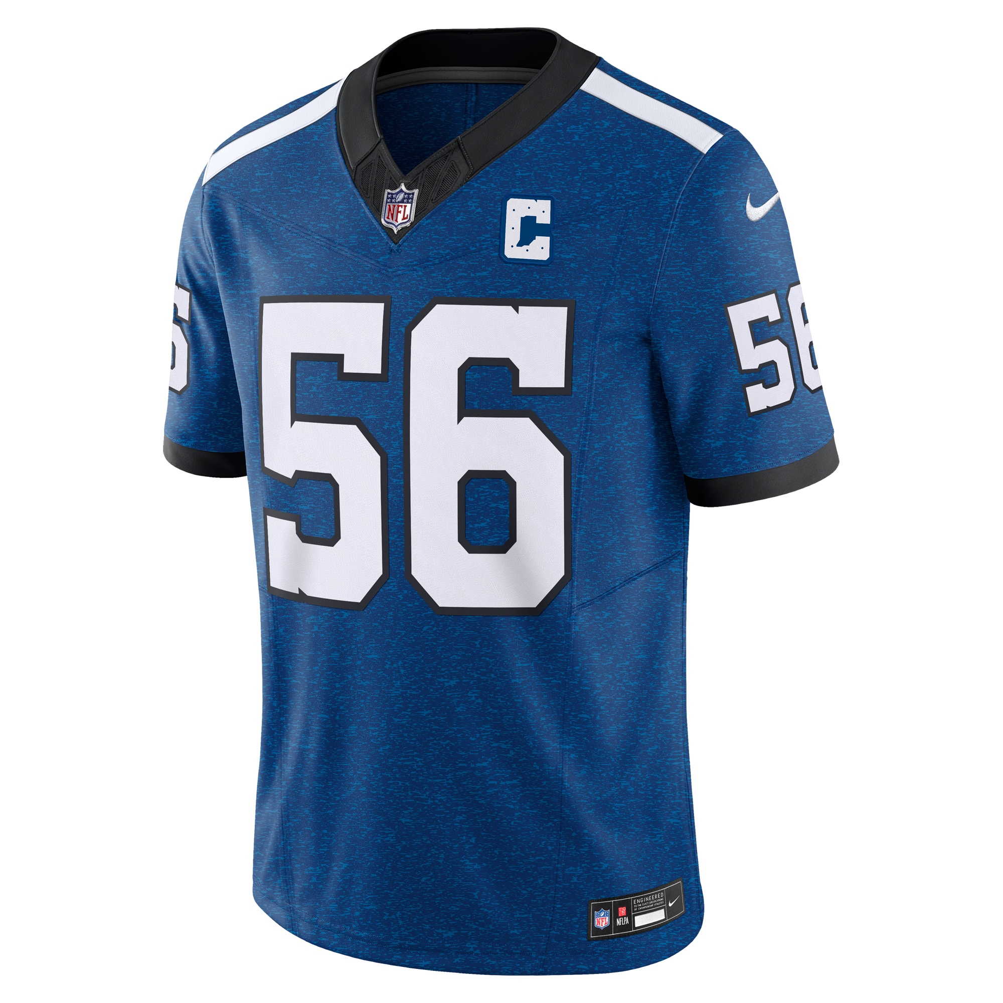 Quenton Nelson Indianapolis Colts Nike Vapor F.U.S.E. Limited Jersey - Blue - vstockx