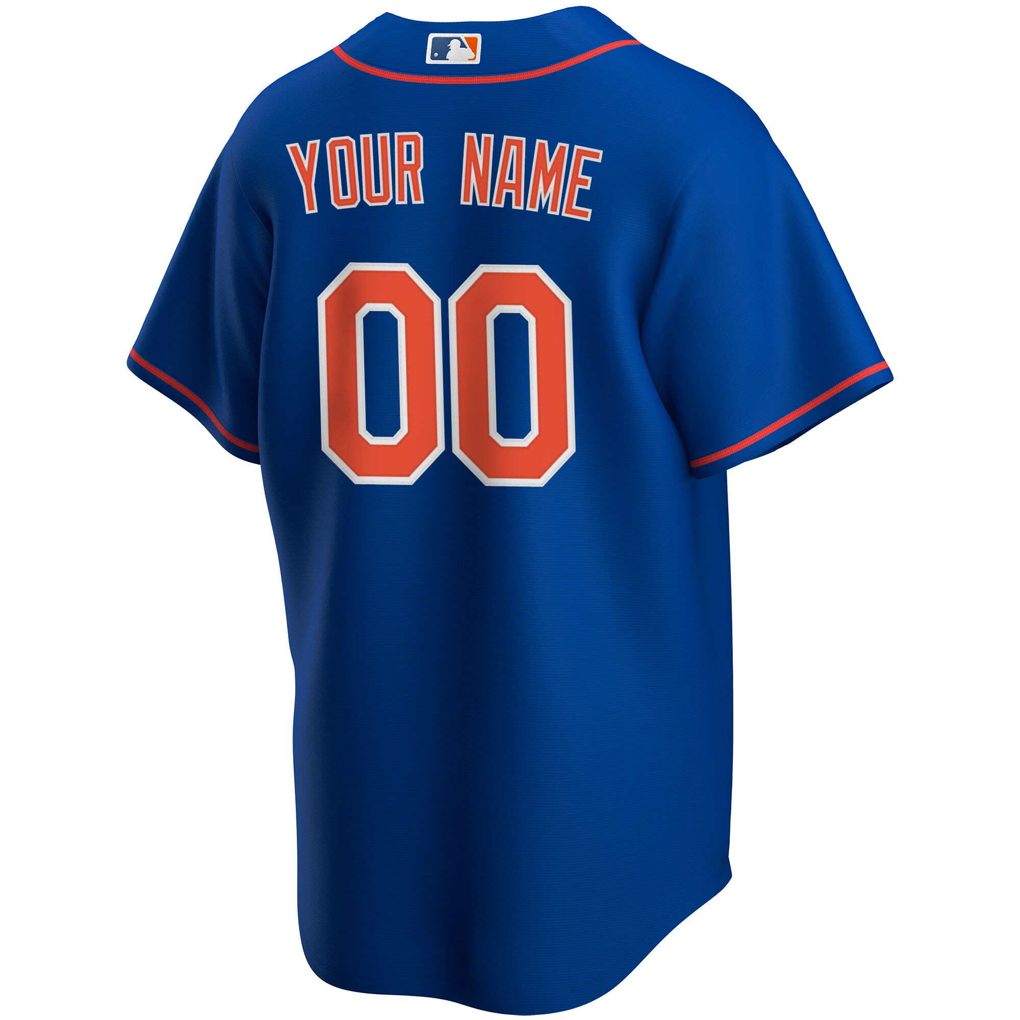 New York Mets Nike Alternate Replica Custom Jersey - Royal - vstockx