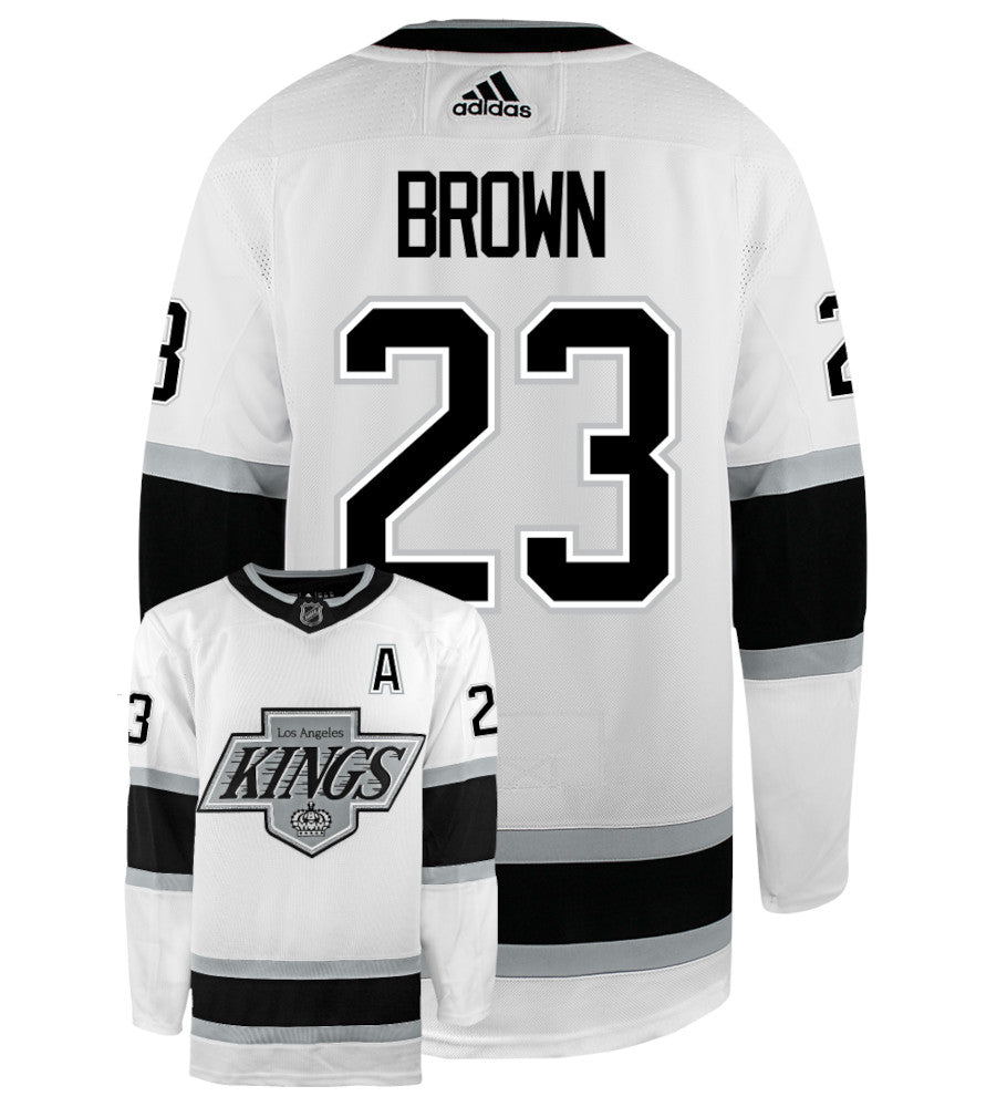 Dustin Brown Los Angeles Kings Adidas Primegreen Authentic NHL Hockey Jersey - vstockx