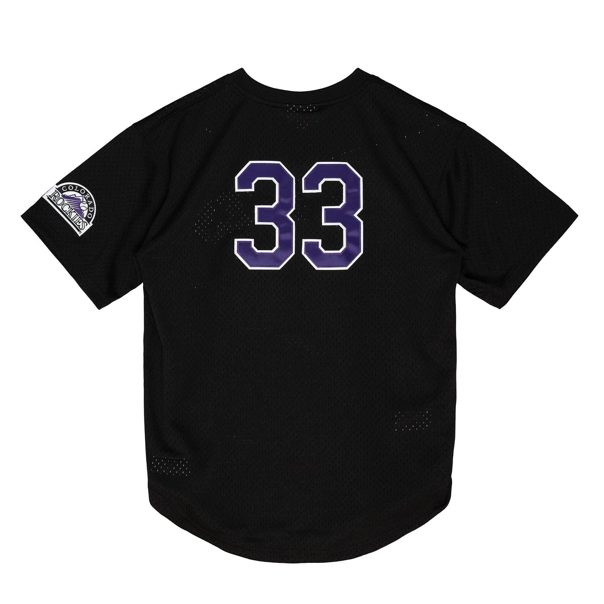 Authentic Larry Walker Colorado Rockies 1997 Pullover Jersey - vstockx
