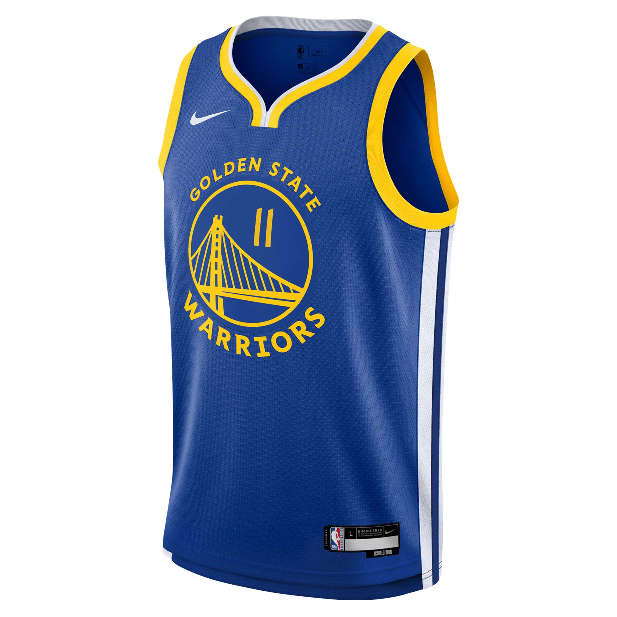 Klay Thompson Golden State Warriors Nike Youth Swingman Jersey - Icon Edition - Royal - vstockx